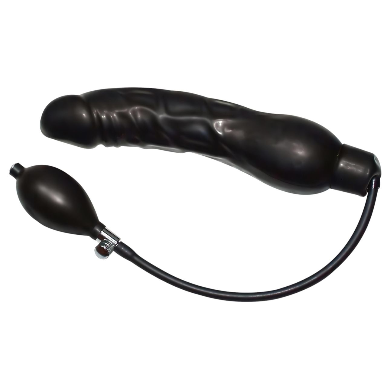 You2Toys - latex pumpálható análtágító (fekete, nagy) You2Toys - latex pumpálható análtágító (fekete, nagy)