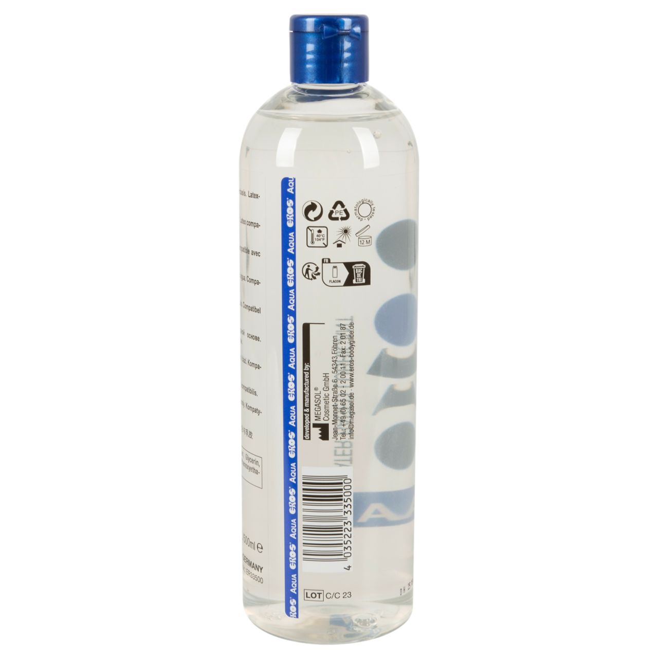 EROS Aqua - flakonos vízbázisú síkosító (500 ml) EROS Aqua - flakonos vízbázisú síkosító (500 ml)