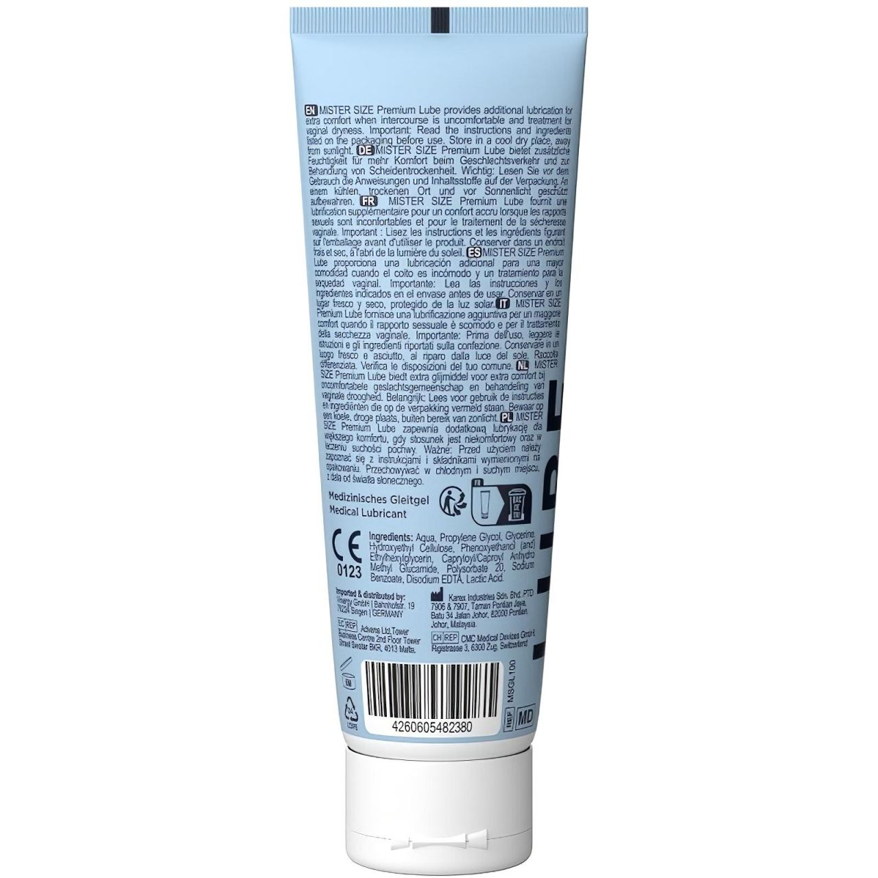 Mister Size Premium Lube - vízbázisú síkosító (100ml) Mister Size Premium Lube - vízbázisú síkosító (100ml)