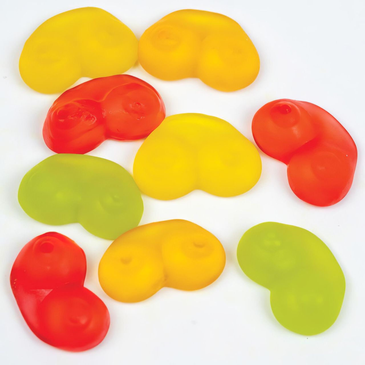 Jelly Boobs - gumicukor cici - gyümölcs ízű (120 g)