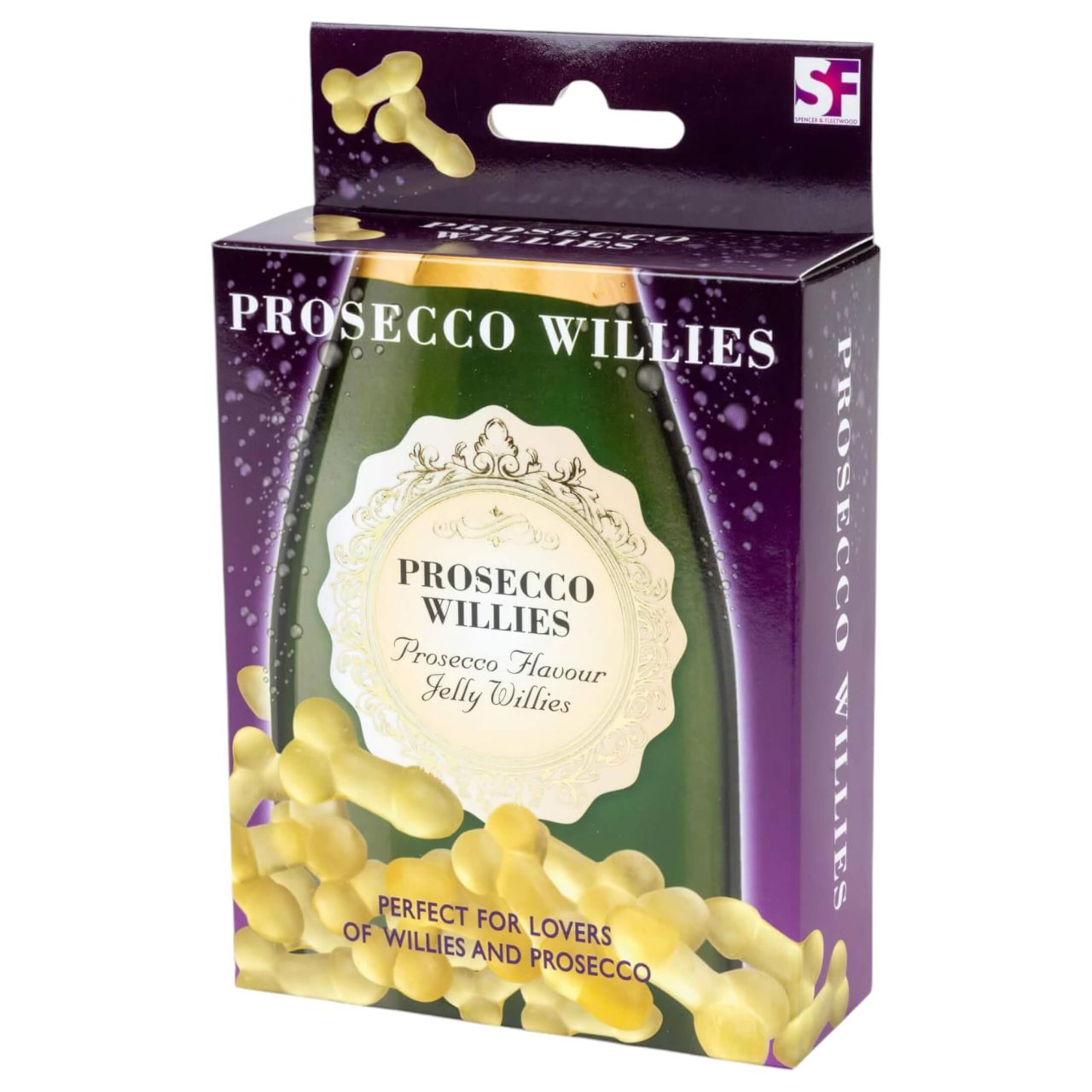 Prosecco Willies - pezsgő ízű, fütyi gumicukor (120 g)