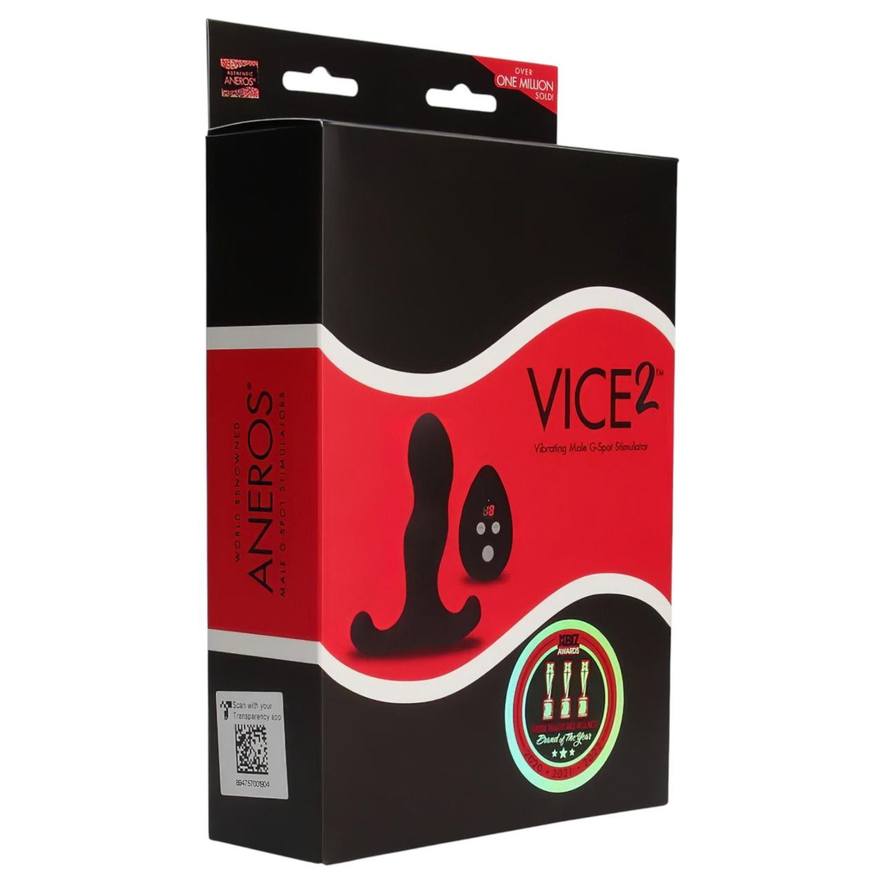 Aneros Vice 2 - G-pont és prosztata vibrátor (fekete) Aneros Vice 2 - G-pont és prosztata vibrátor (fekete)