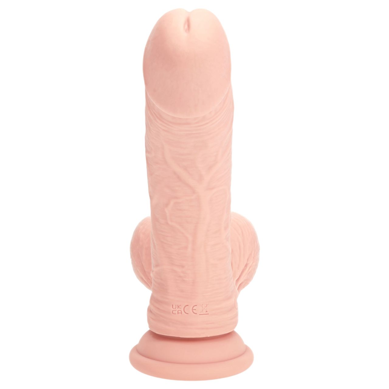 RealRock - dupla sűrűségű élethű vibrátor (testszínű) - 18 cm