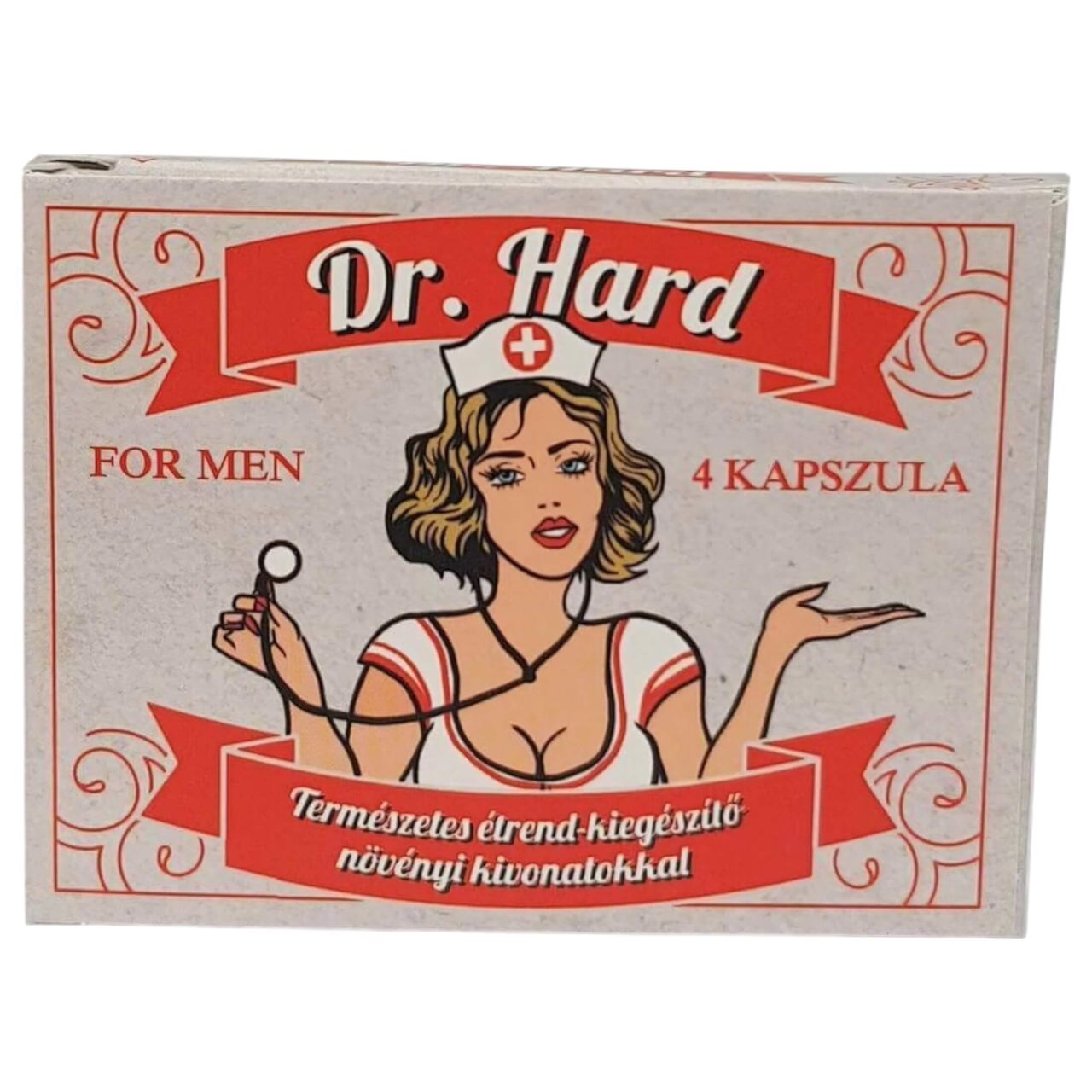 Dr. Hard for men - étrend-kiegészítő kapszula férfiaknak (4 db)