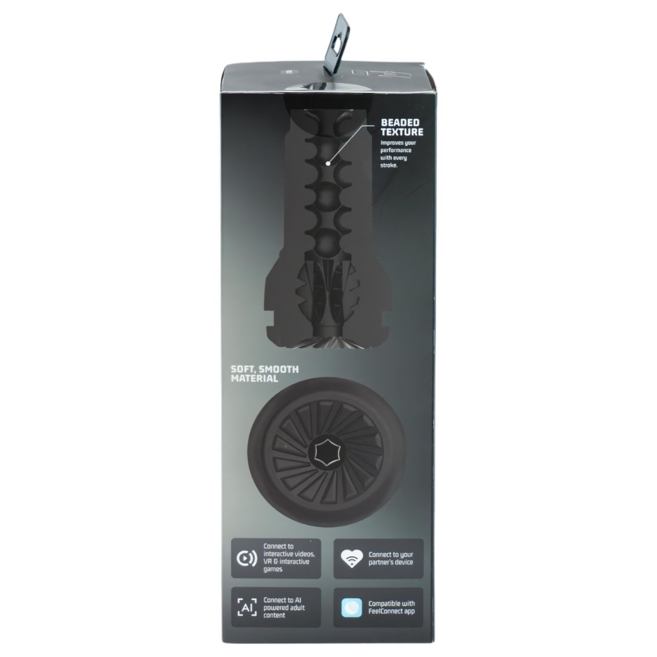 Kiiroo PowerBlow + Feel Pocket zseb maszturbátor (fekete)