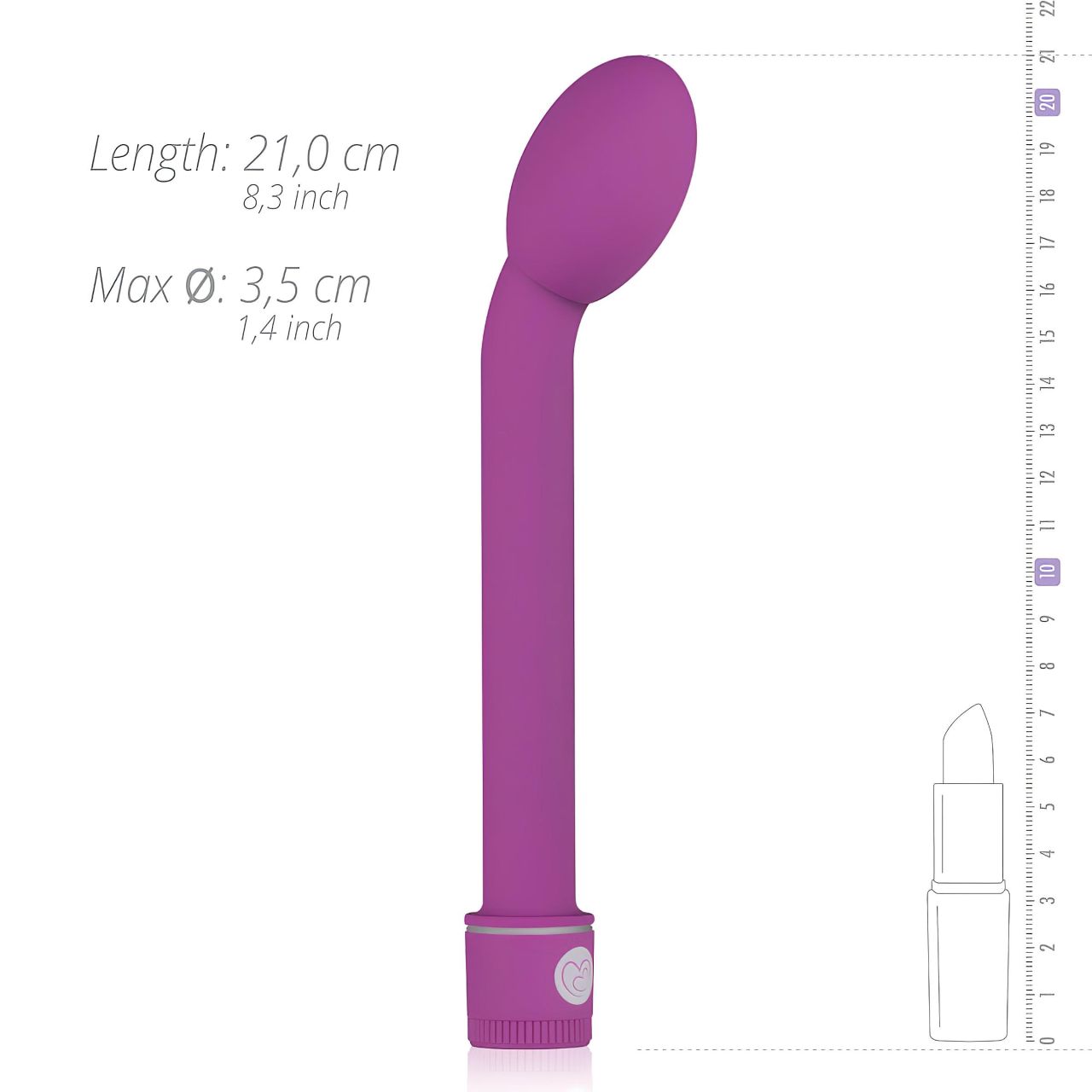 EasyToys Slim - G-pont vibrátor (lila) EasyToys Slim - G-pont vibrátor (lila)