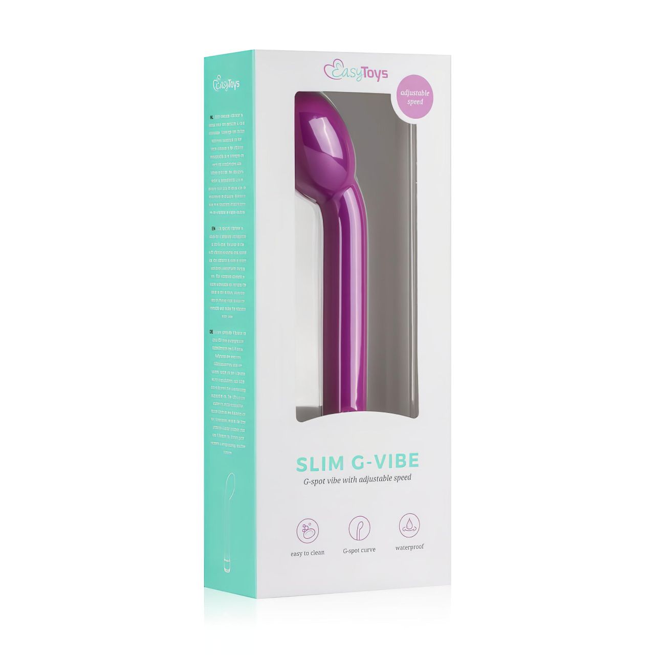 EasyToys Slim - G-pont vibrátor (lila) EasyToys Slim - G-pont vibrátor (lila)
