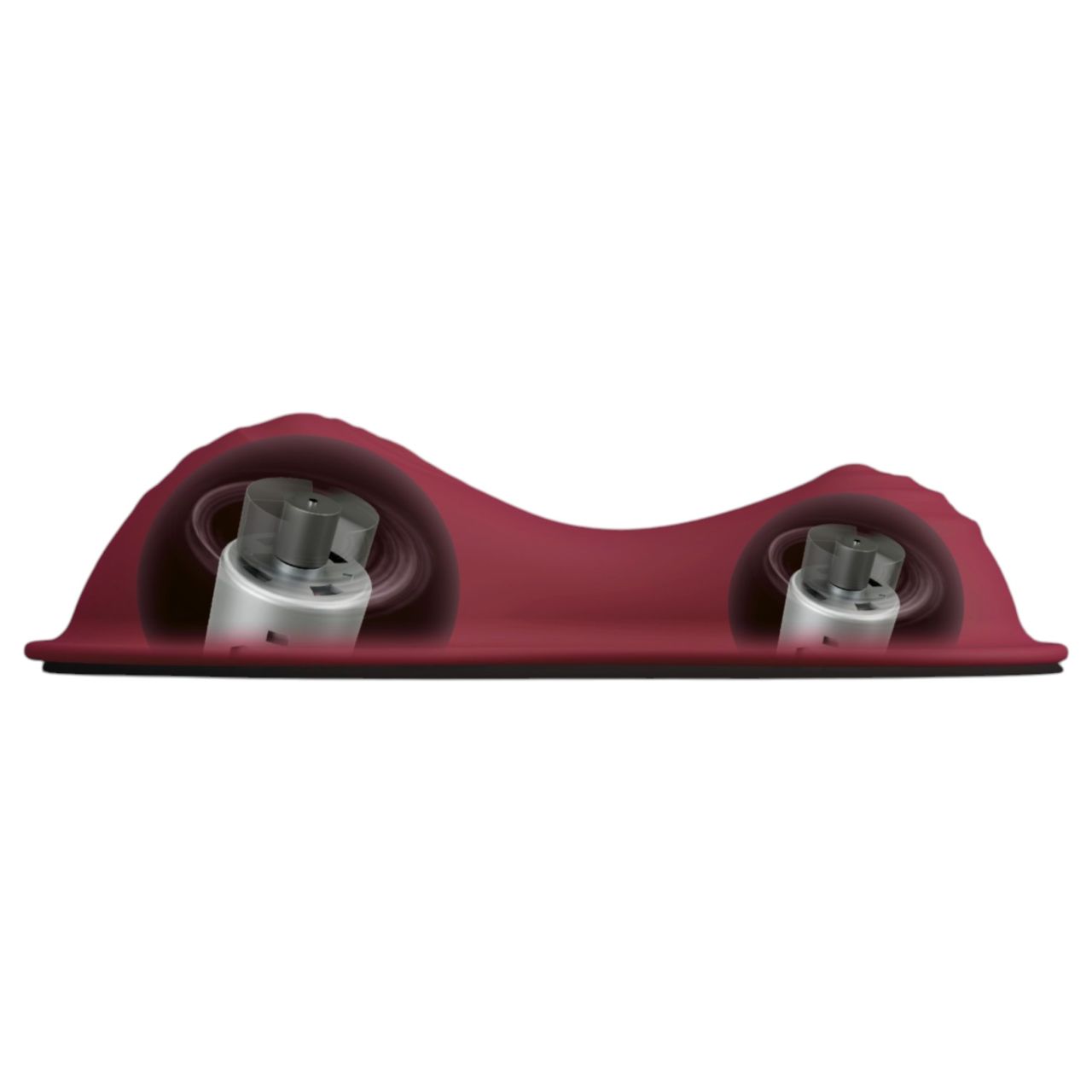 Vibepad Intense 2 - távirányítós vibrációs párna (piros) Vibepad Intense 2 - távirányítós vibrációs párna (piros)