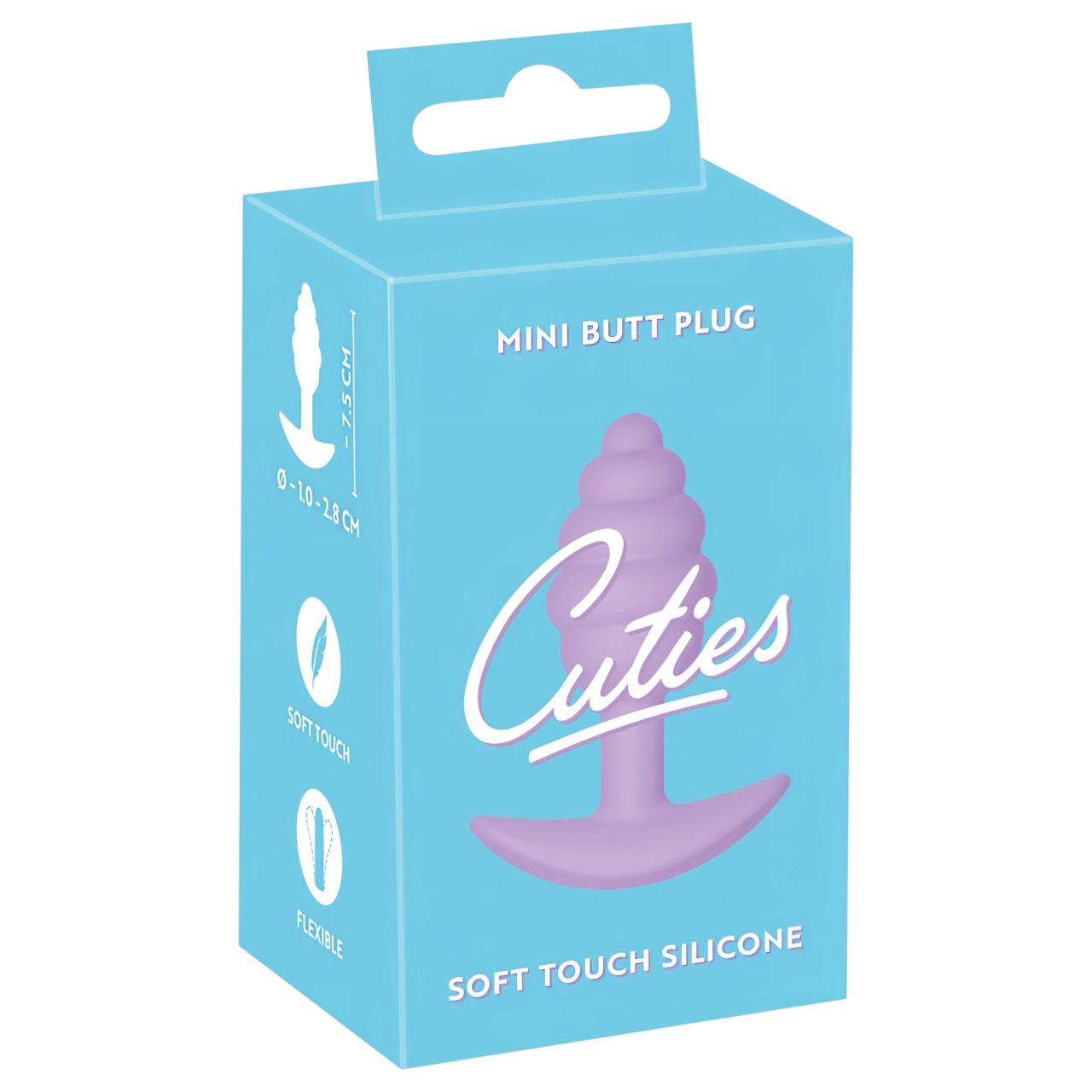 Cuties Mini Butt Plug - szilikon anál plug (lila) Cuties Mini Butt Plug - szilikon anál plug (lila)