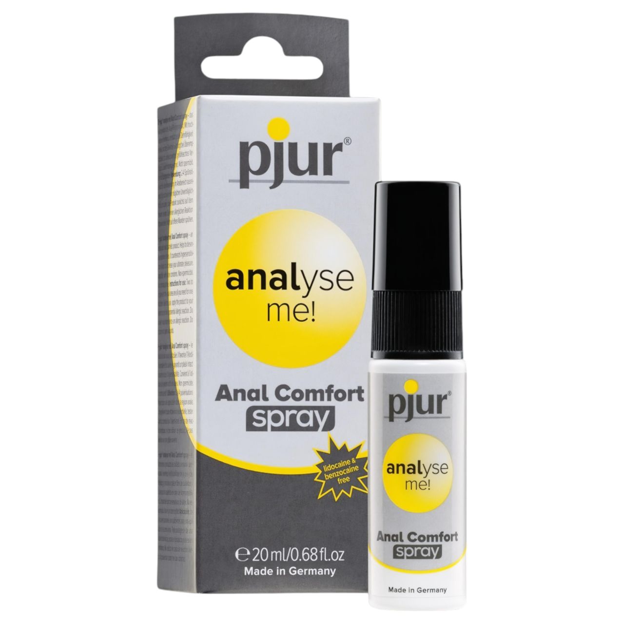 pjur Analyse me! - anál ápoló és anál síkosító spray (20 ml) pjur Analyse me! - anál ápoló és anál síkosító spray (20 ml)