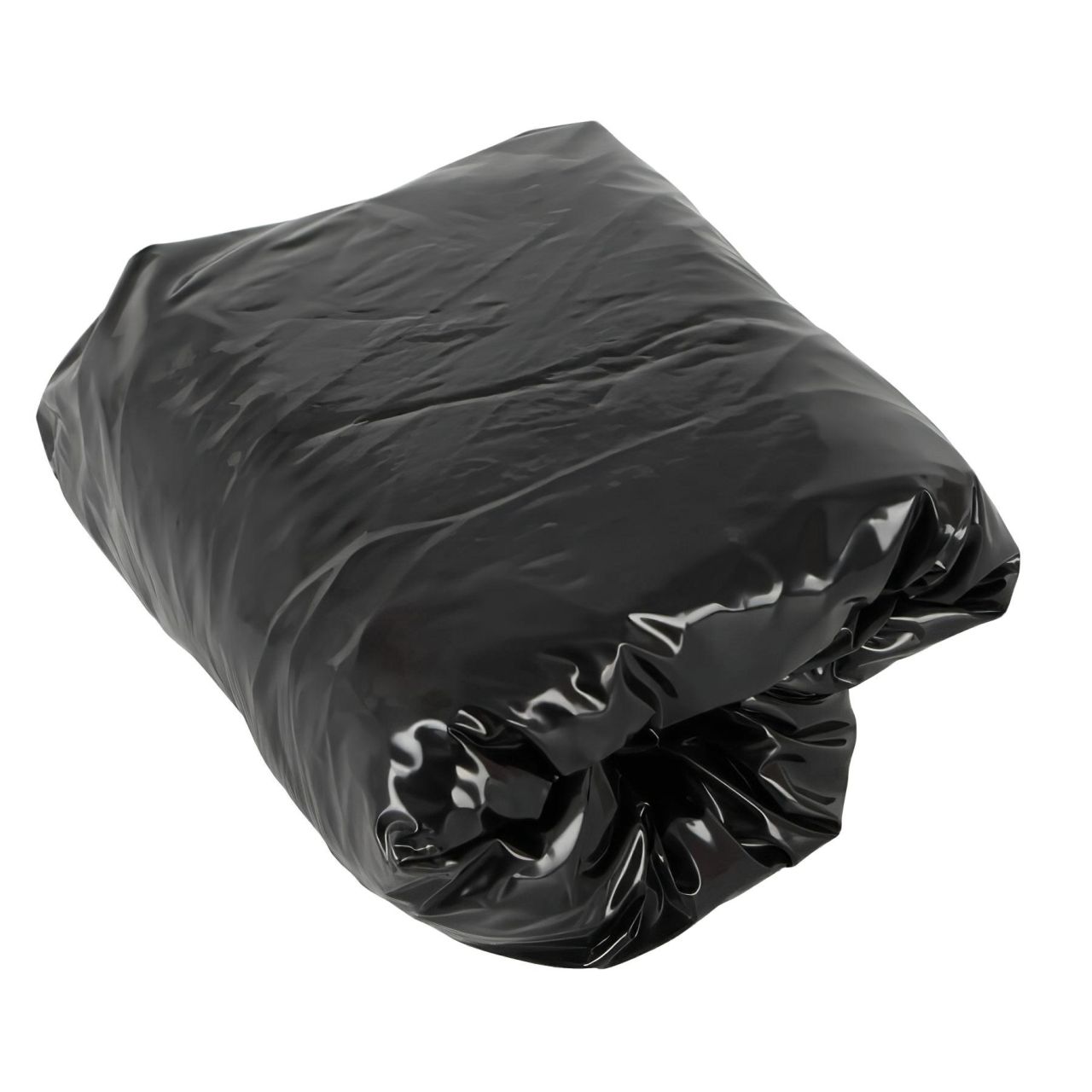 Fetish - lakk lepedő - gumis - 220 × 220 cm (fekete)
