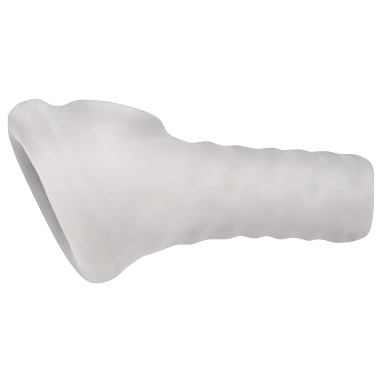 Perfect Fit Breeder - fehér nyitott végű, vastagító péniszköpeny (10 cm)