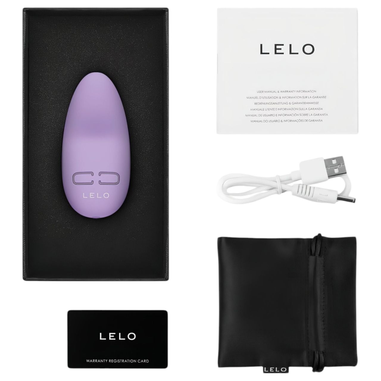 LELO Lily 3 - akkus, vízálló csiklóizgató vibrátor (lila)