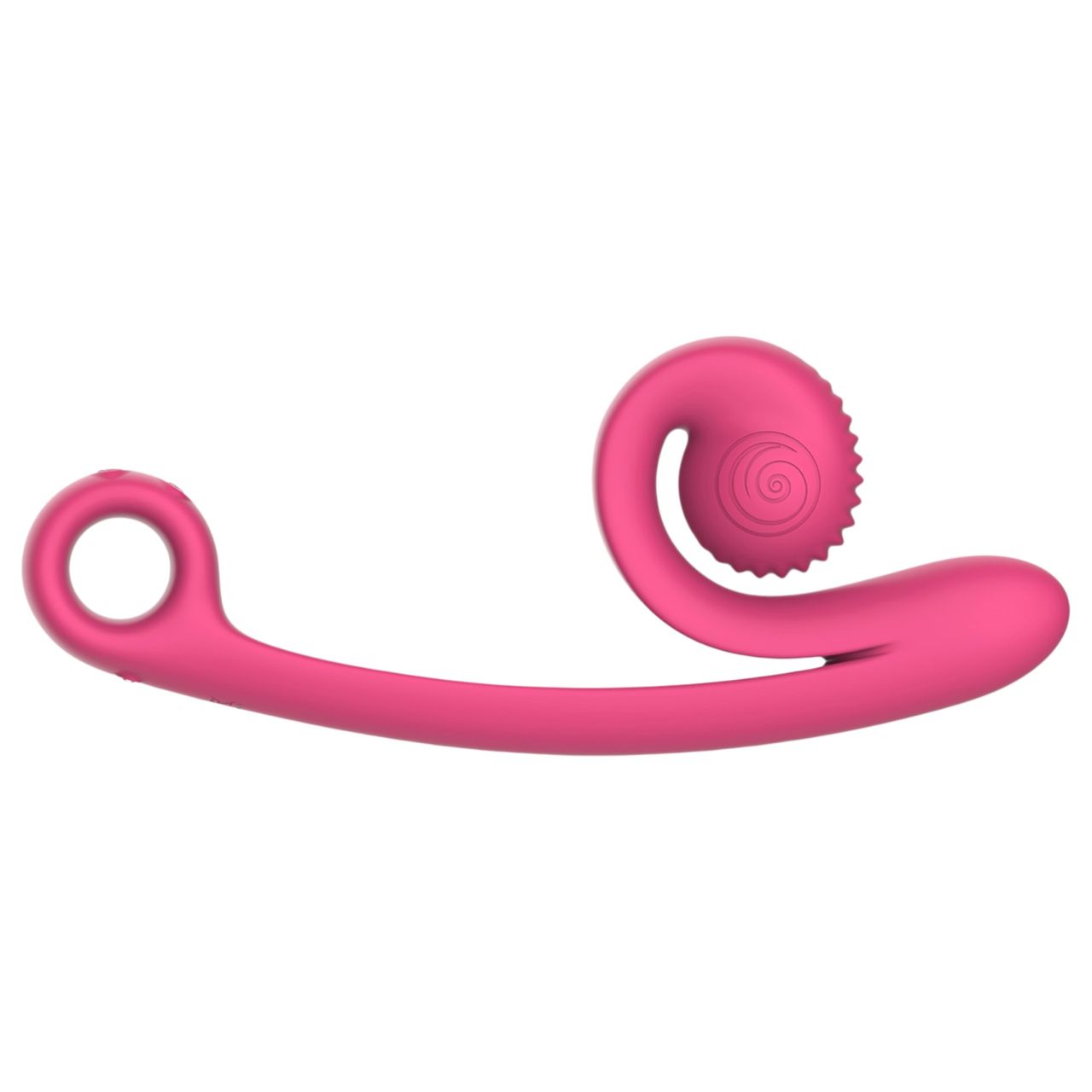 Snail Vibe Curve - 2in1 csikló vibrátor, csiklóizgató (pink)