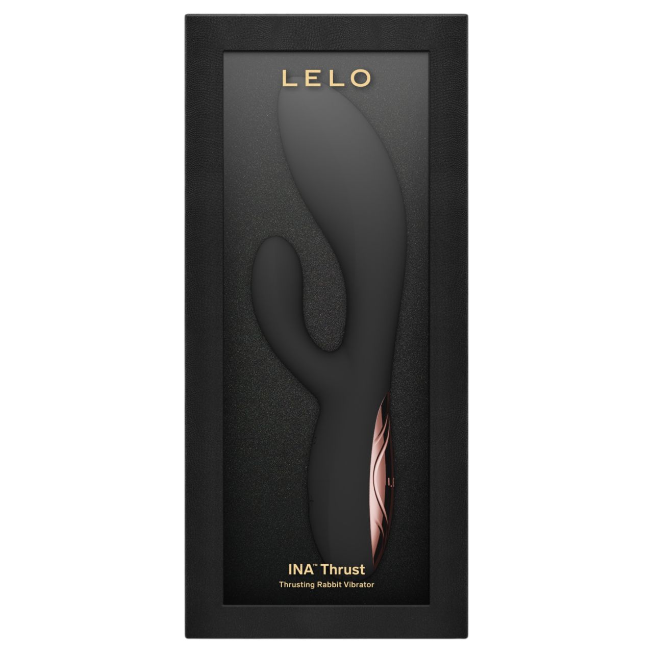 LELO - INA Thrust lökő nyuszivibrátor (fekete)