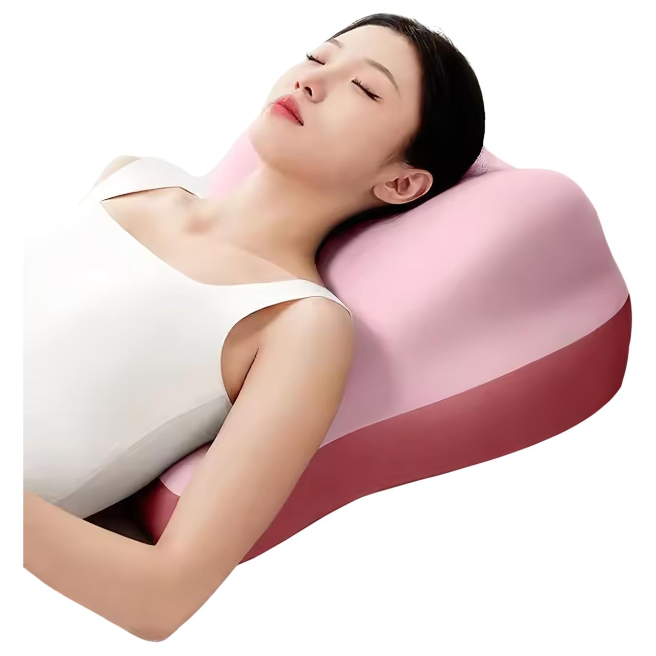 Desirel Magic Pillow - Memóriahabos párna dildótartóval (pink)