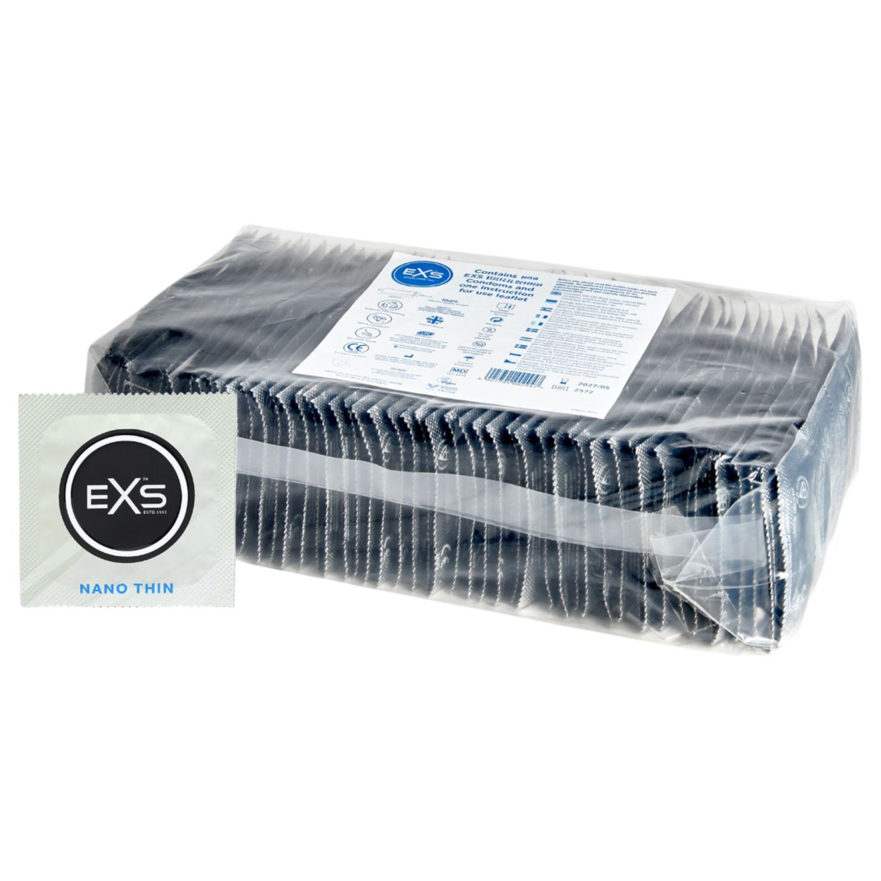 EXS Nano Thin - ultravékony óvszer (100 db)