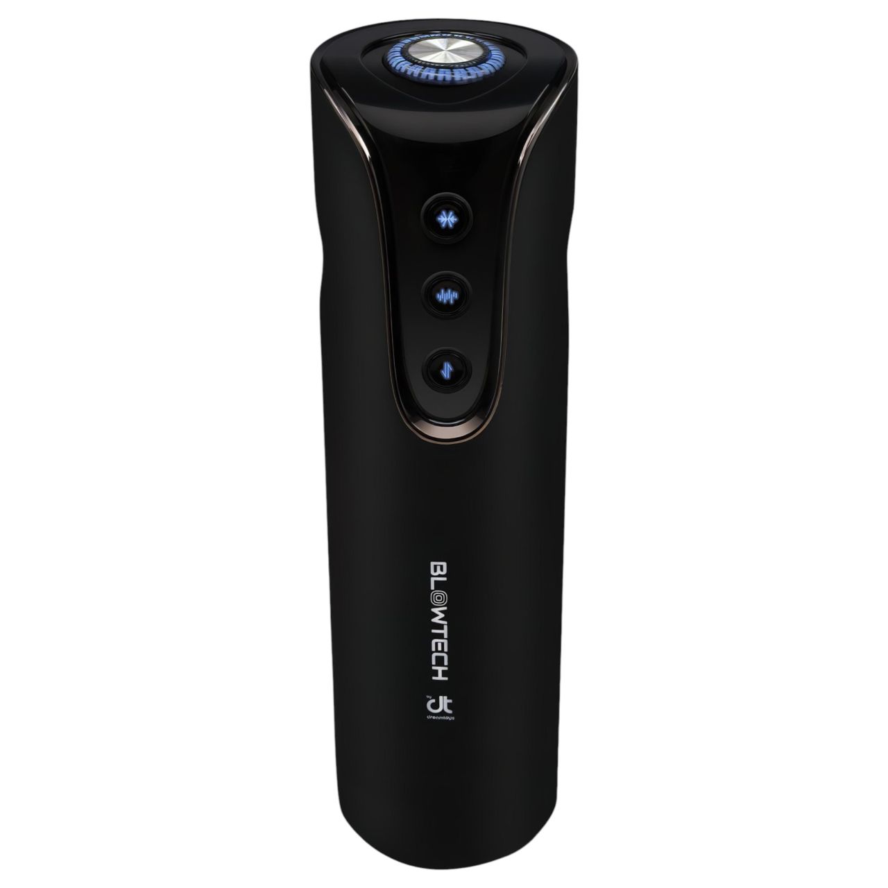 Dreamtoys Blowtech Tight Grip - rezgő maszturbátor (fekete)
