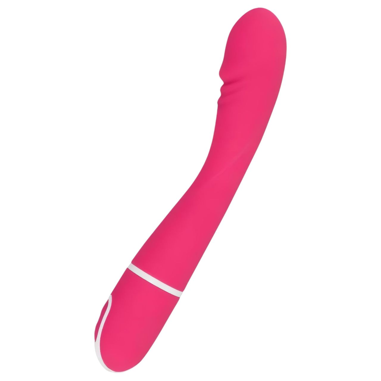 EasyToys - hajlított fejű G-pont vibrátor (pink)