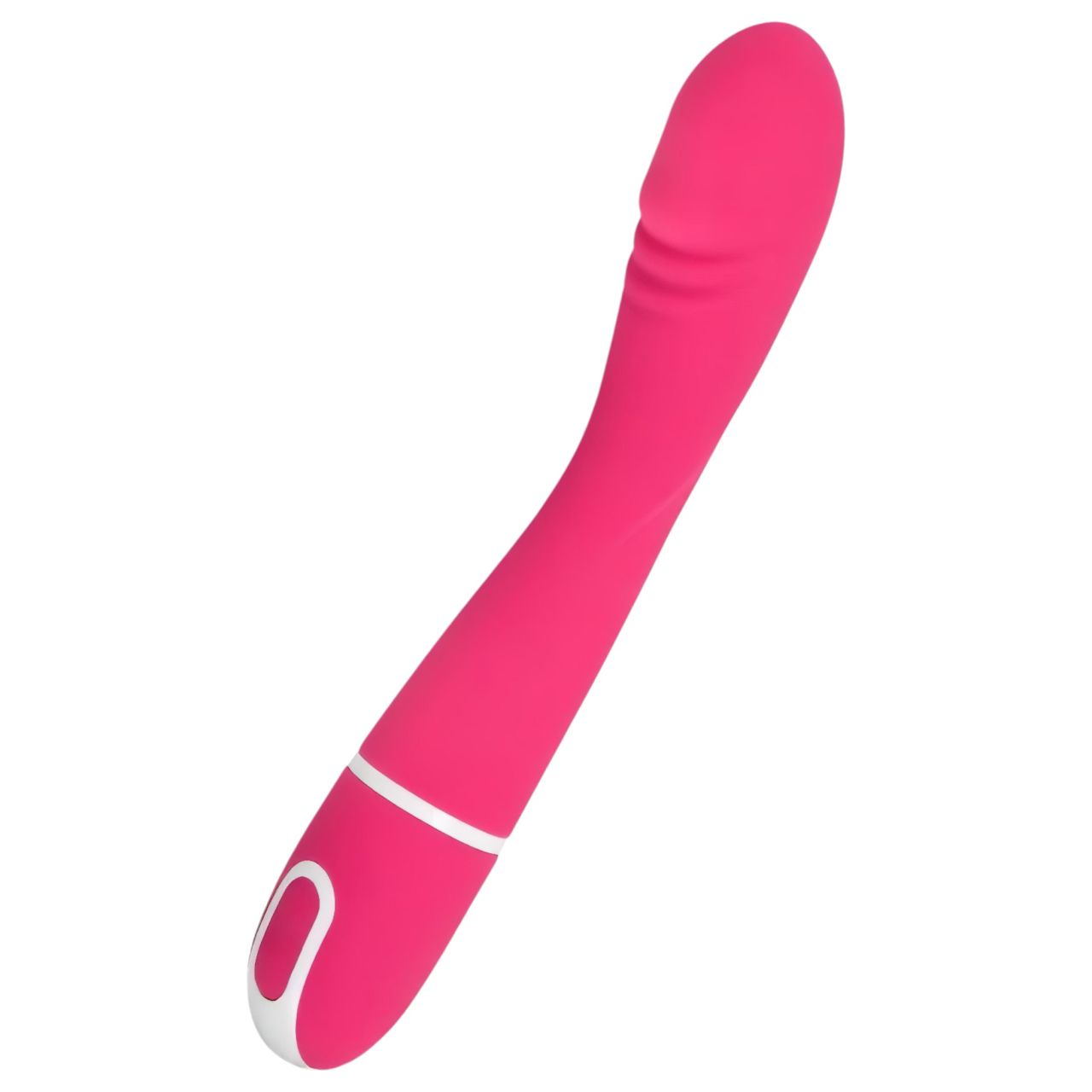 EasyToys - hajlított fejű G-pont vibrátor (pink)