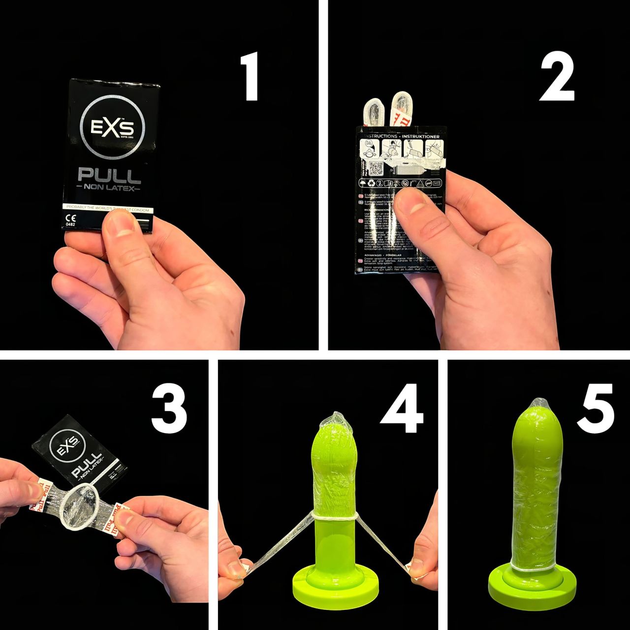 EXS - latexmentes óvszer (6 db)