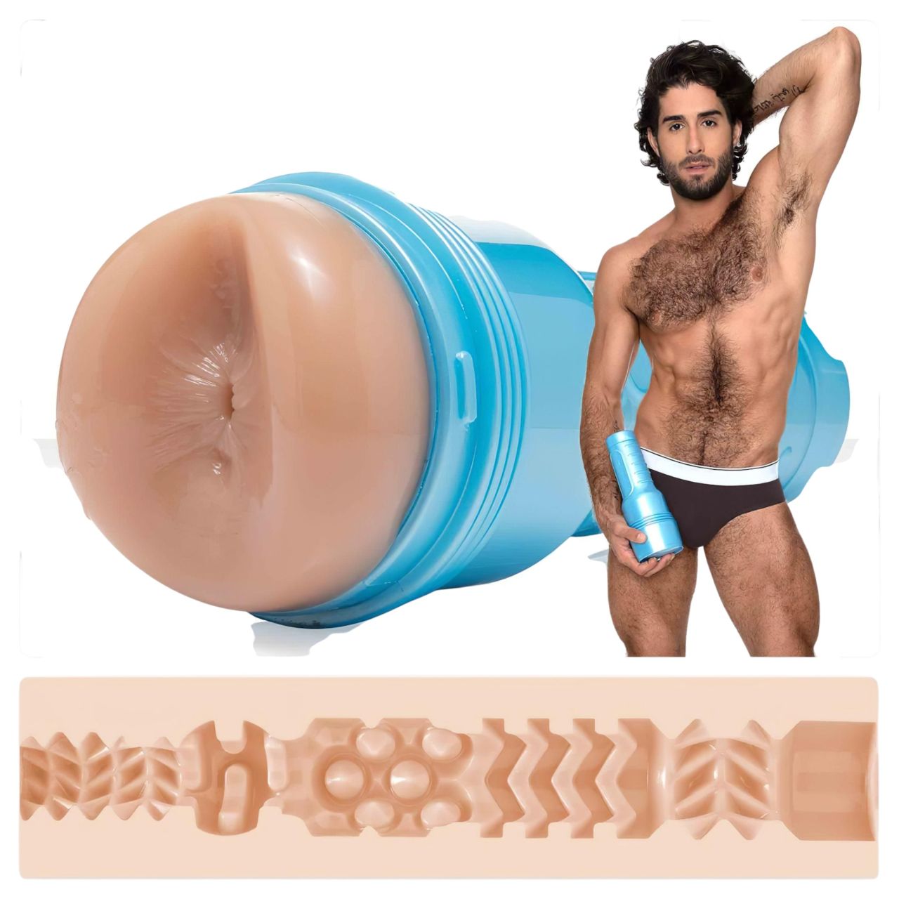 Fleshjack Diego Sans - élethű popsi maszturbátor (testszínű) Fleshjack Diego Sans - élethű popsi maszturbátor (testszínű)