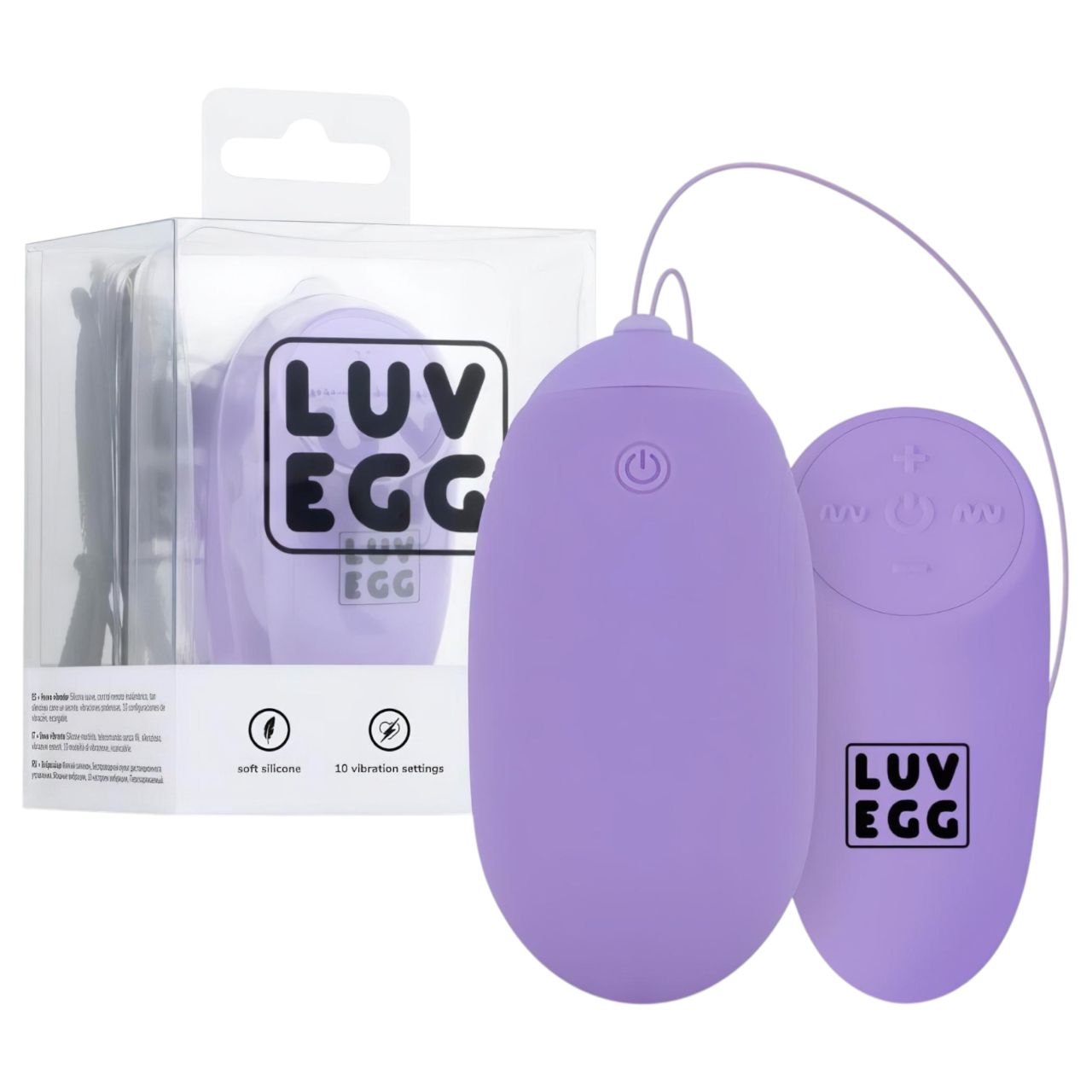 LUV EGG XL - hordható akkus, rádiós vibrációs tojás (lila) LUV EGG XL - hordható akkus, rádiós vibrációs tojás (lila)