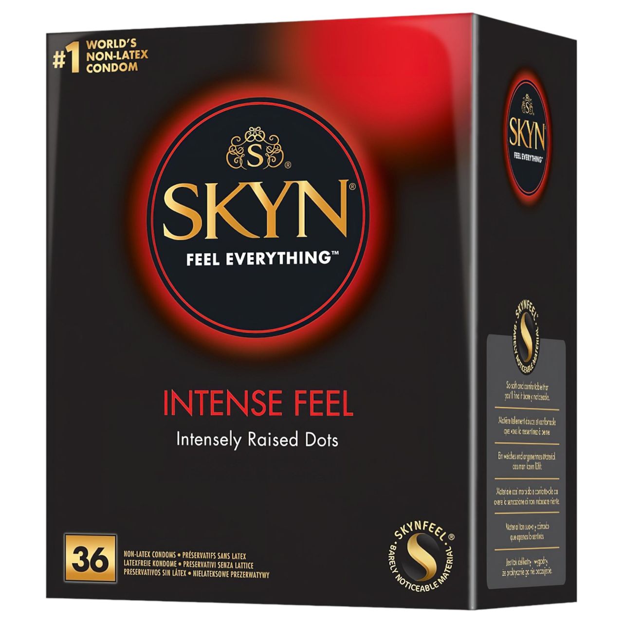 Manix SKYN Intense Fell - latexmentes vegán óvszer (36 db) Manix SKYN Intense Fell - latexmentes vegán óvszer (36 db)