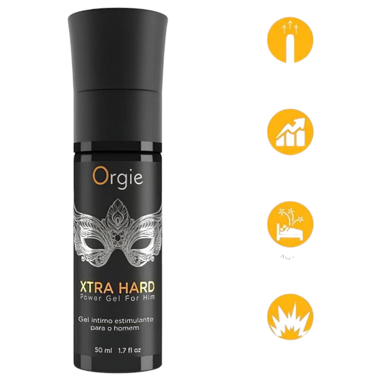 Orgie Xtra Hard - erekció fokozó gél (50 ml) Orgie Xtra Hard - erekció fokozó gél (50 ml)