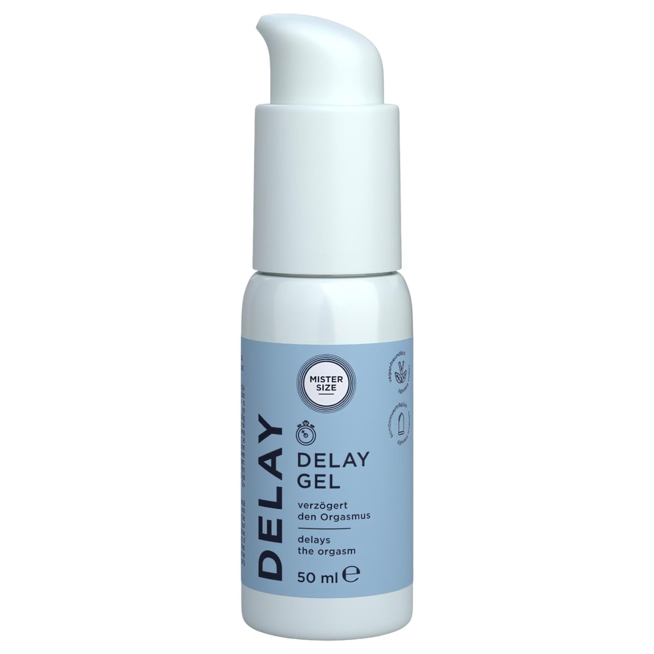 Mister Size - magömlést késleltető gél férfiaknak (50 ml)