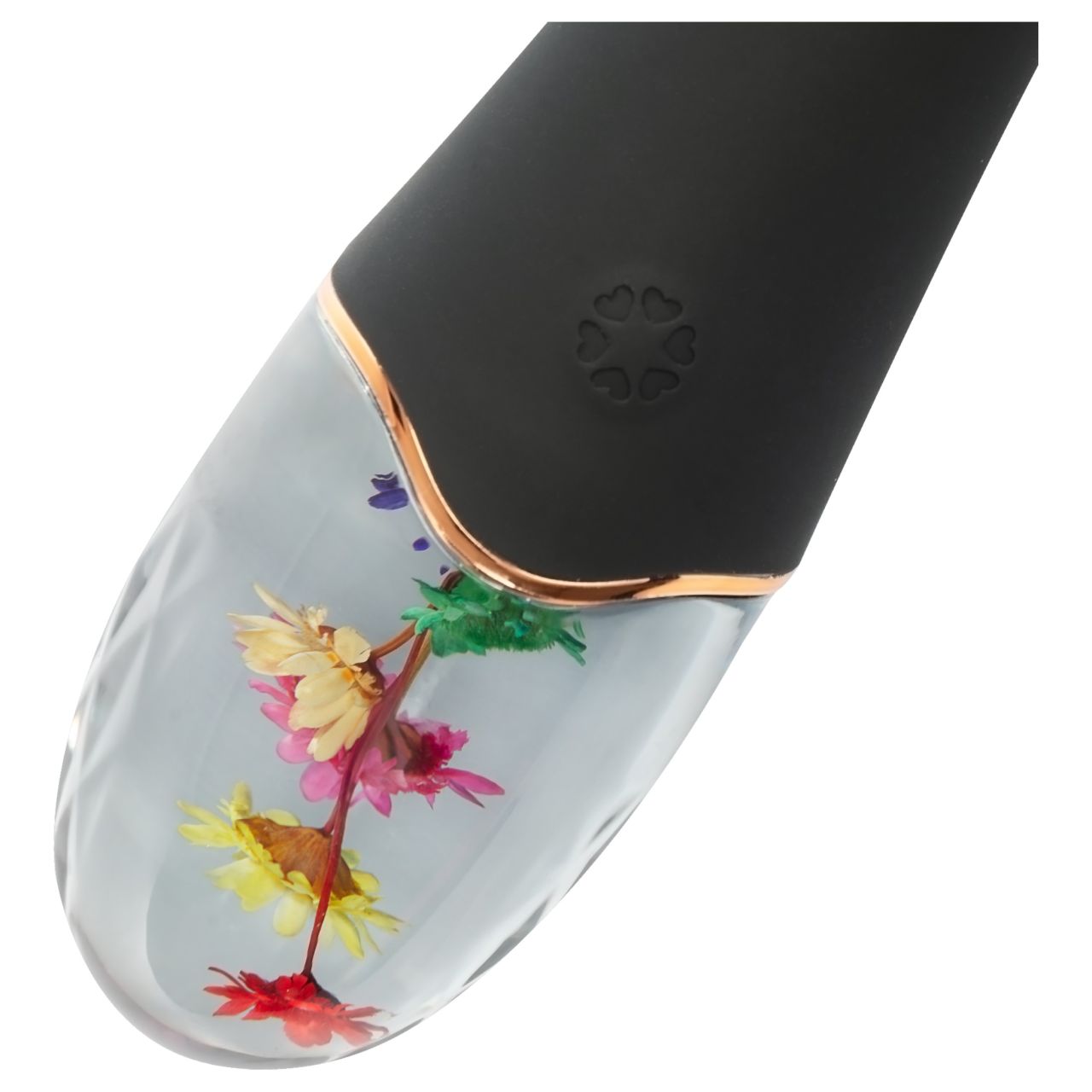 LOVISS Flower - G-pont vibrátor (fekete)