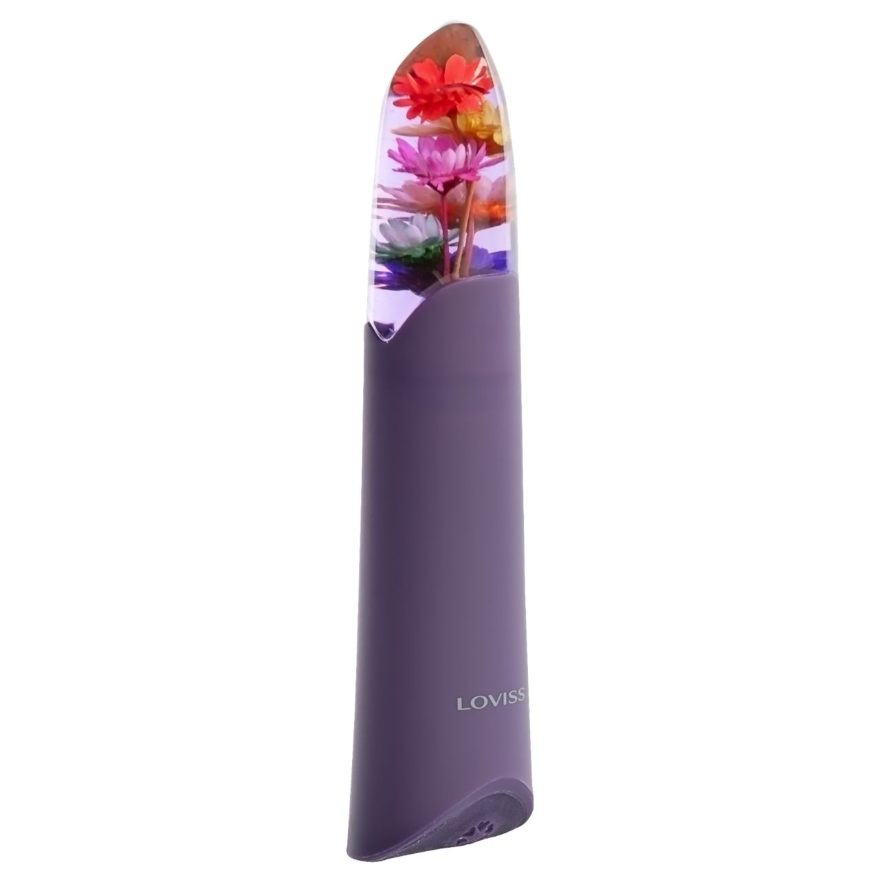 LOVISS Flower - mini rúdvibrátor (lila)