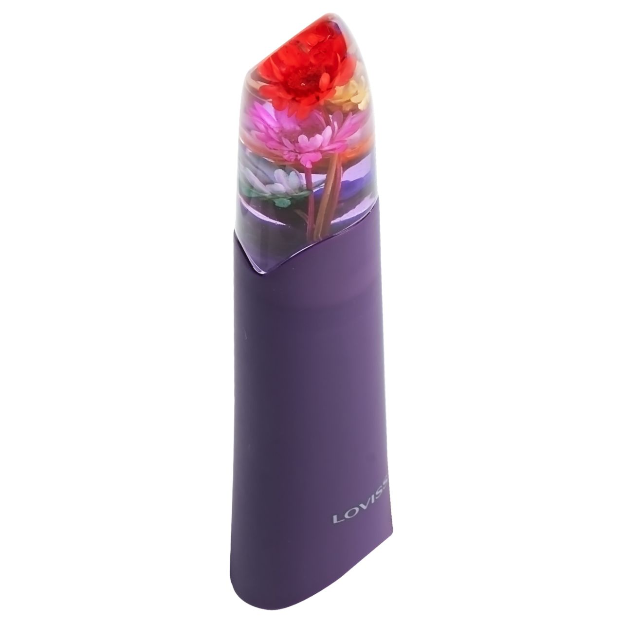 LOVISS Flower - mini rúdvibrátor (lila)