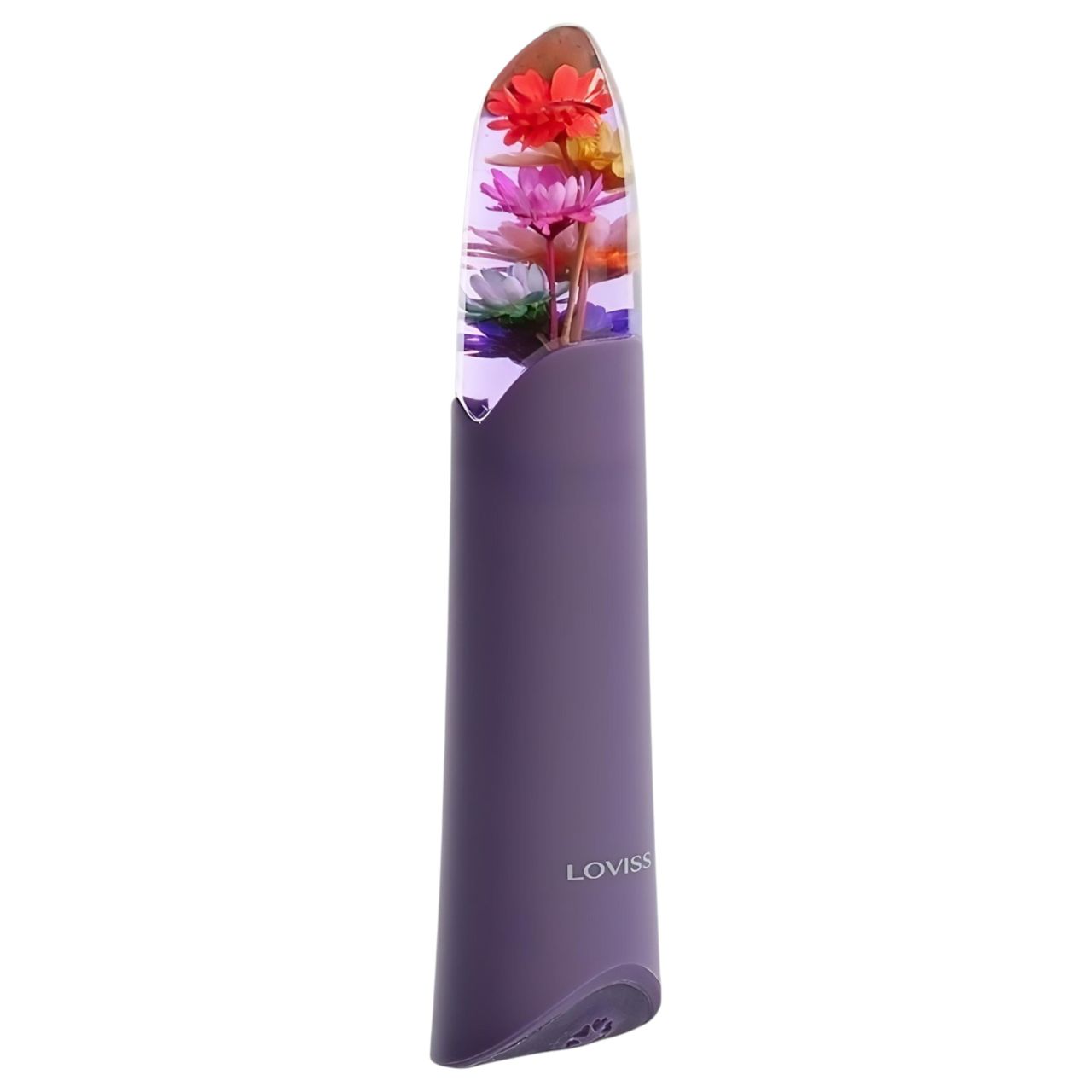 LOVISS Flower - mini rúdvibrátor (lila)