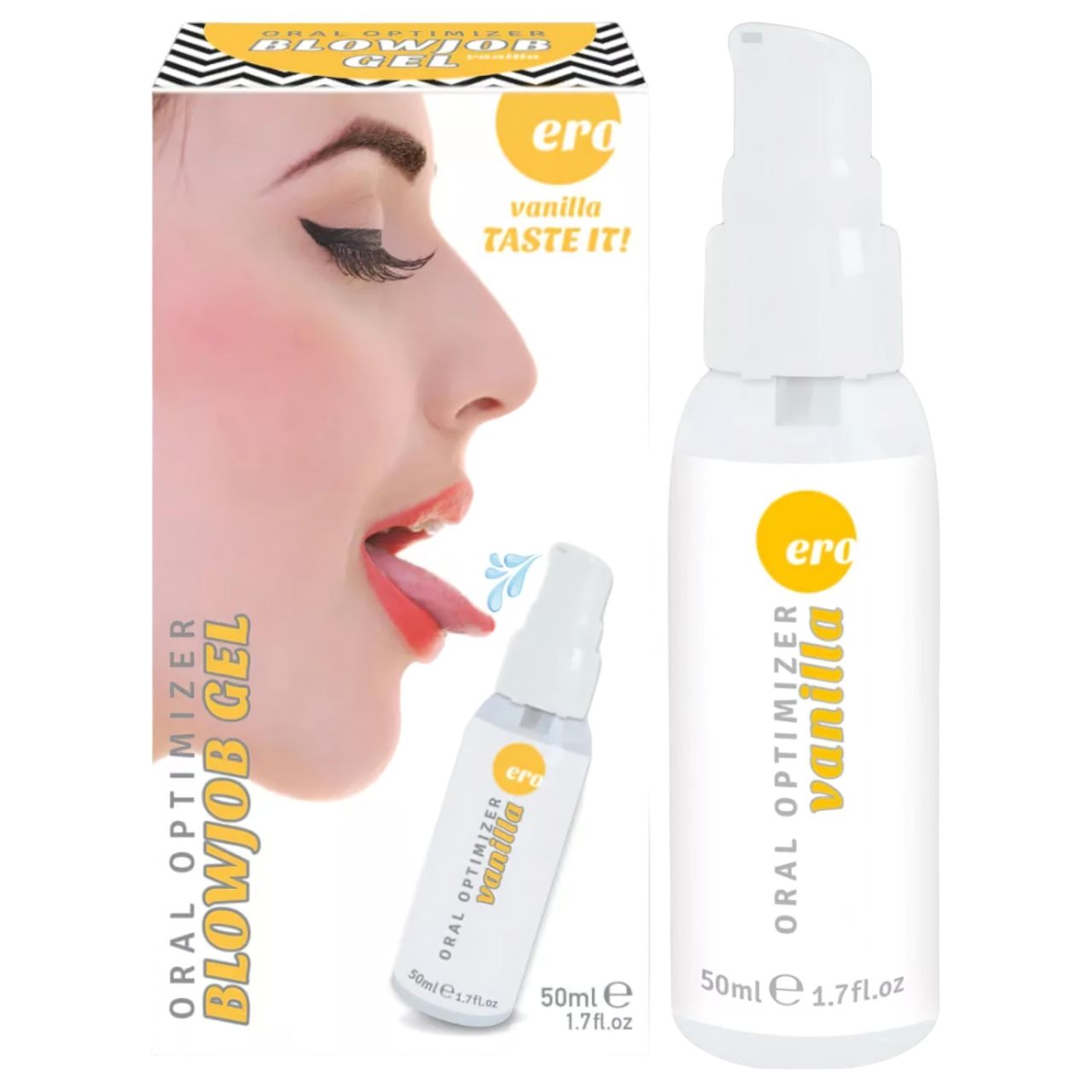 HOT - Blowjob Gel - orál síkosító gél - vanília (50 ml) HOT - Blowjob Gel - orál síkosító gél - vanília (50 ml)