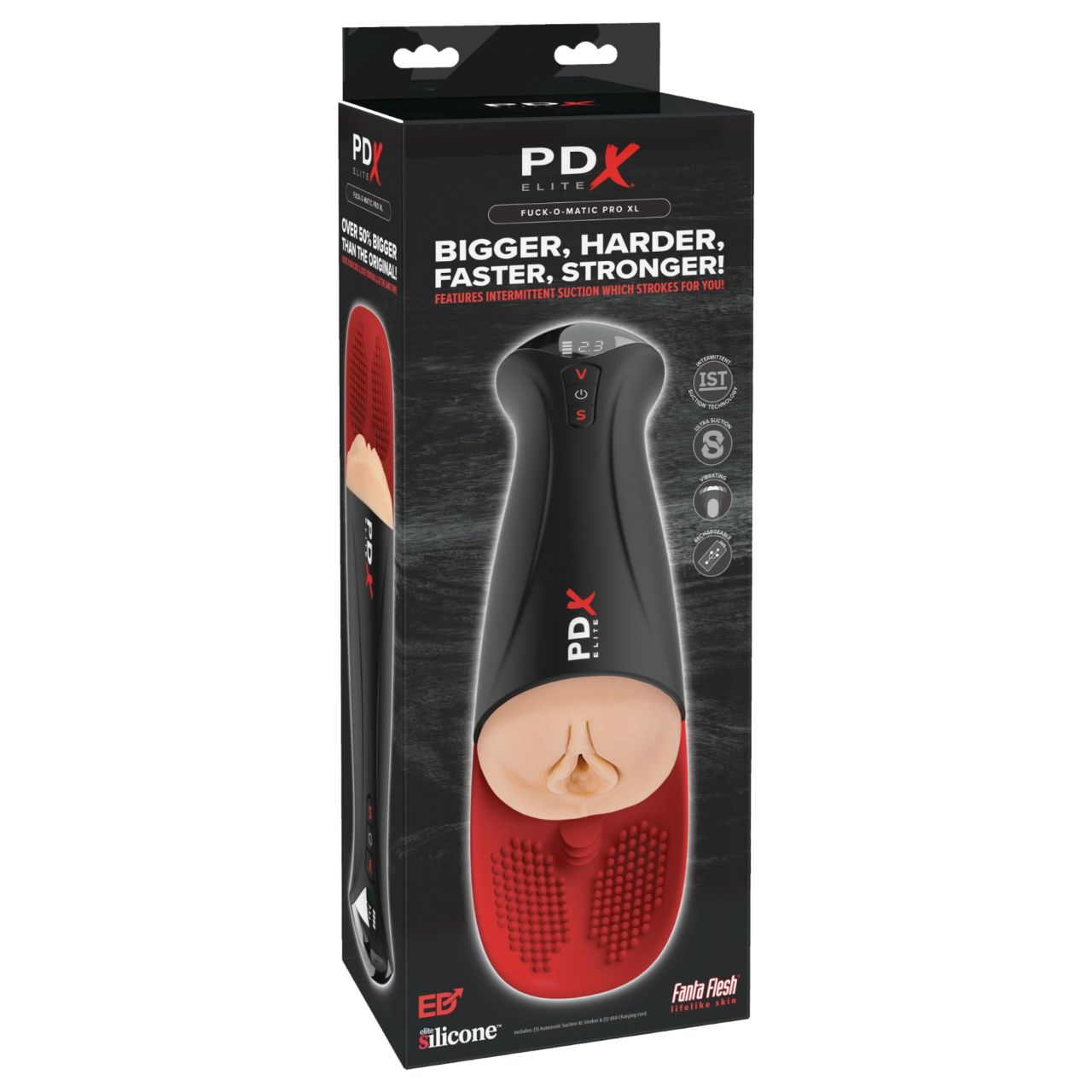 PDX Elite Fuck-O-Matic Pro XL automata szívó maszturbátor - fekete PDX Elite Fuck-O-Matic Pro XL automata szívó maszturbátor - fekete