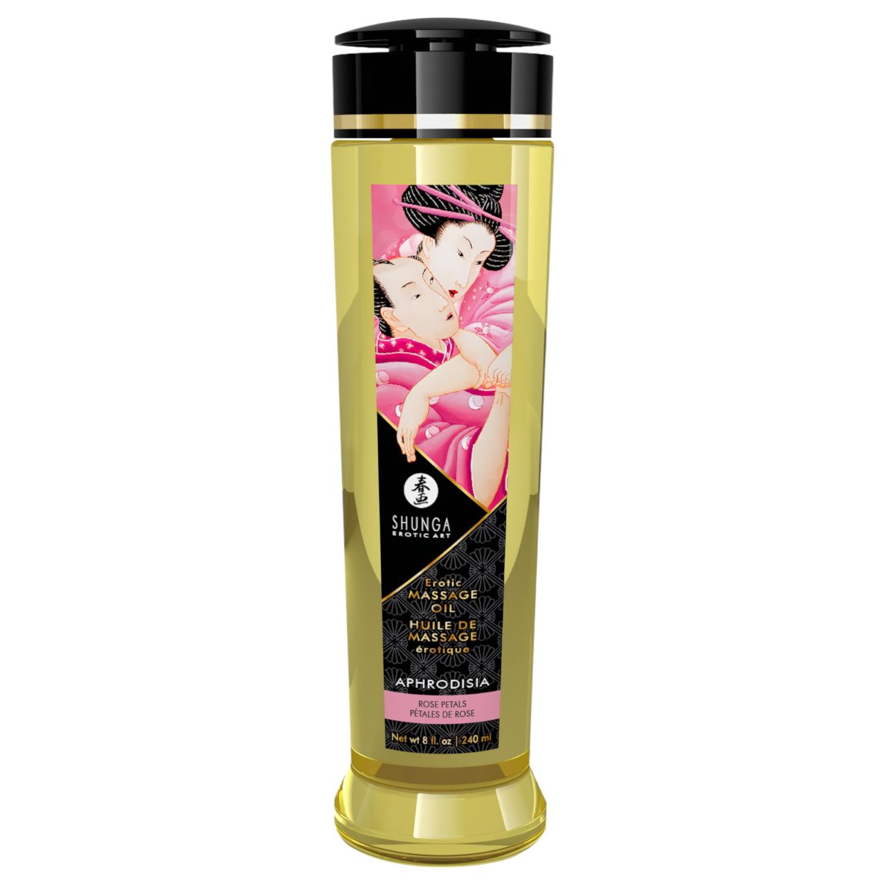 Shunga - masszázs olaj - rózsa (240 ml) Shunga - masszázs olaj - rózsa (240 ml)