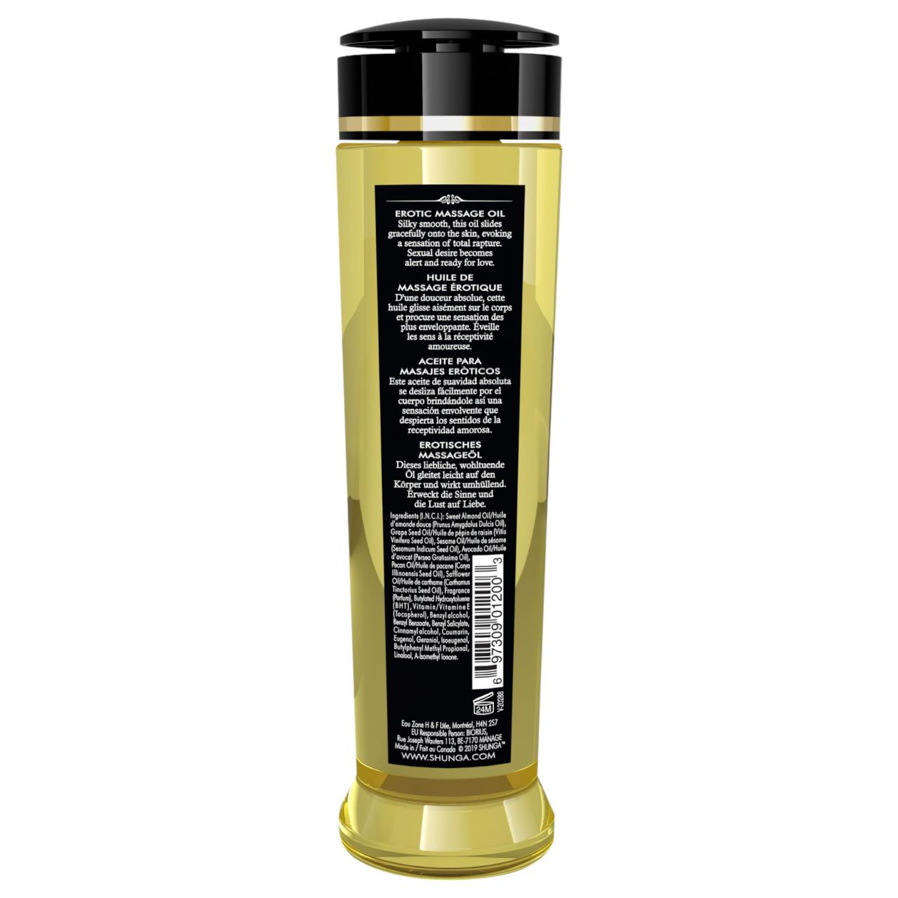 Shunga - masszázs olaj - rózsa (240 ml) Shunga - masszázs olaj - rózsa (240 ml)