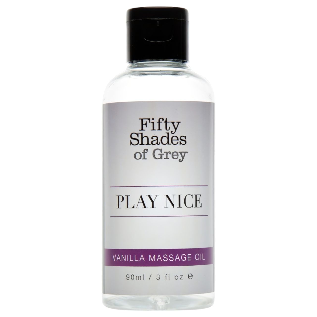 A szürke ötven árnyalata Play Nice - vanília illatú érzéki masszázsolaj (90 ml)