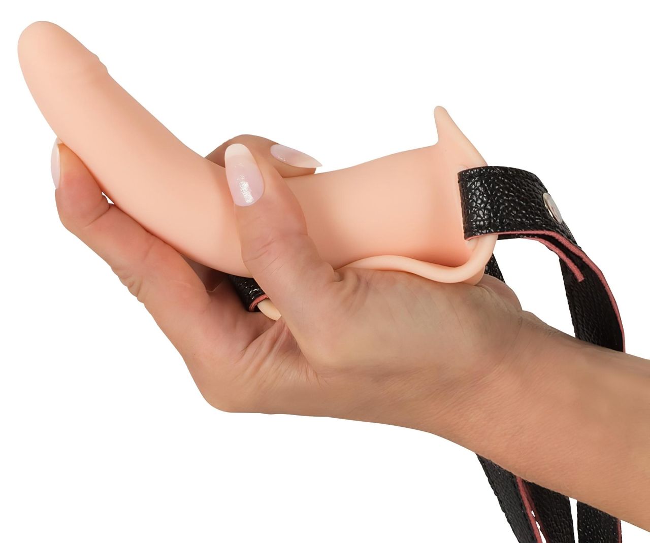 You2Toys - Strap-On - akkus, felcsatolható vibrátor (testszínű)