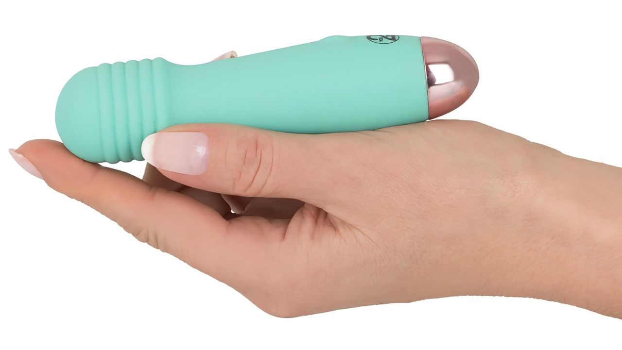You2Toys - Cuties Mini Wand - akkus, mini masszírozó vibrátor (zöld)