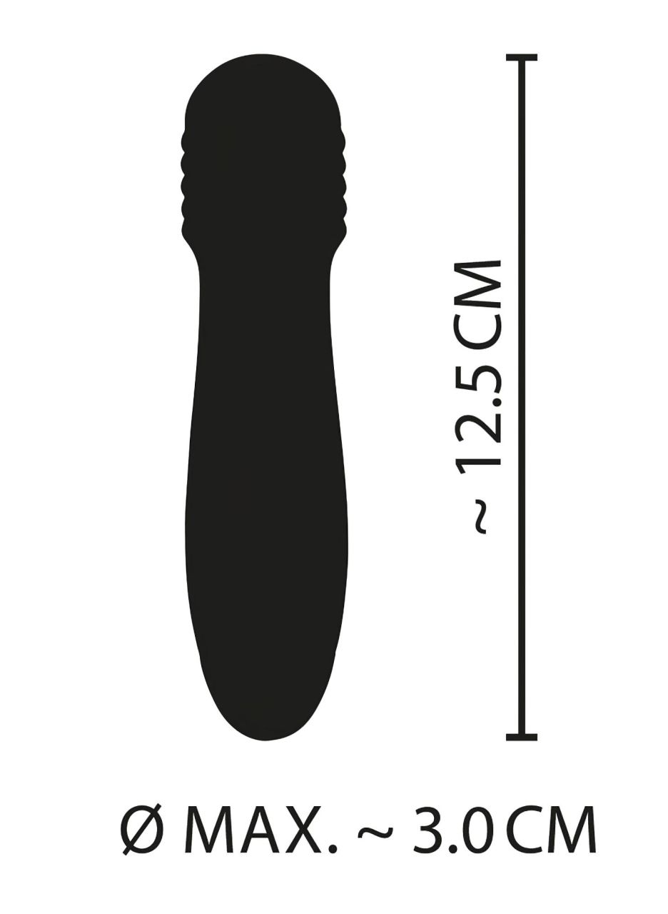You2Toys - Cuties Mini Wand - akkus, mini masszírozó vibrátor (zöld)