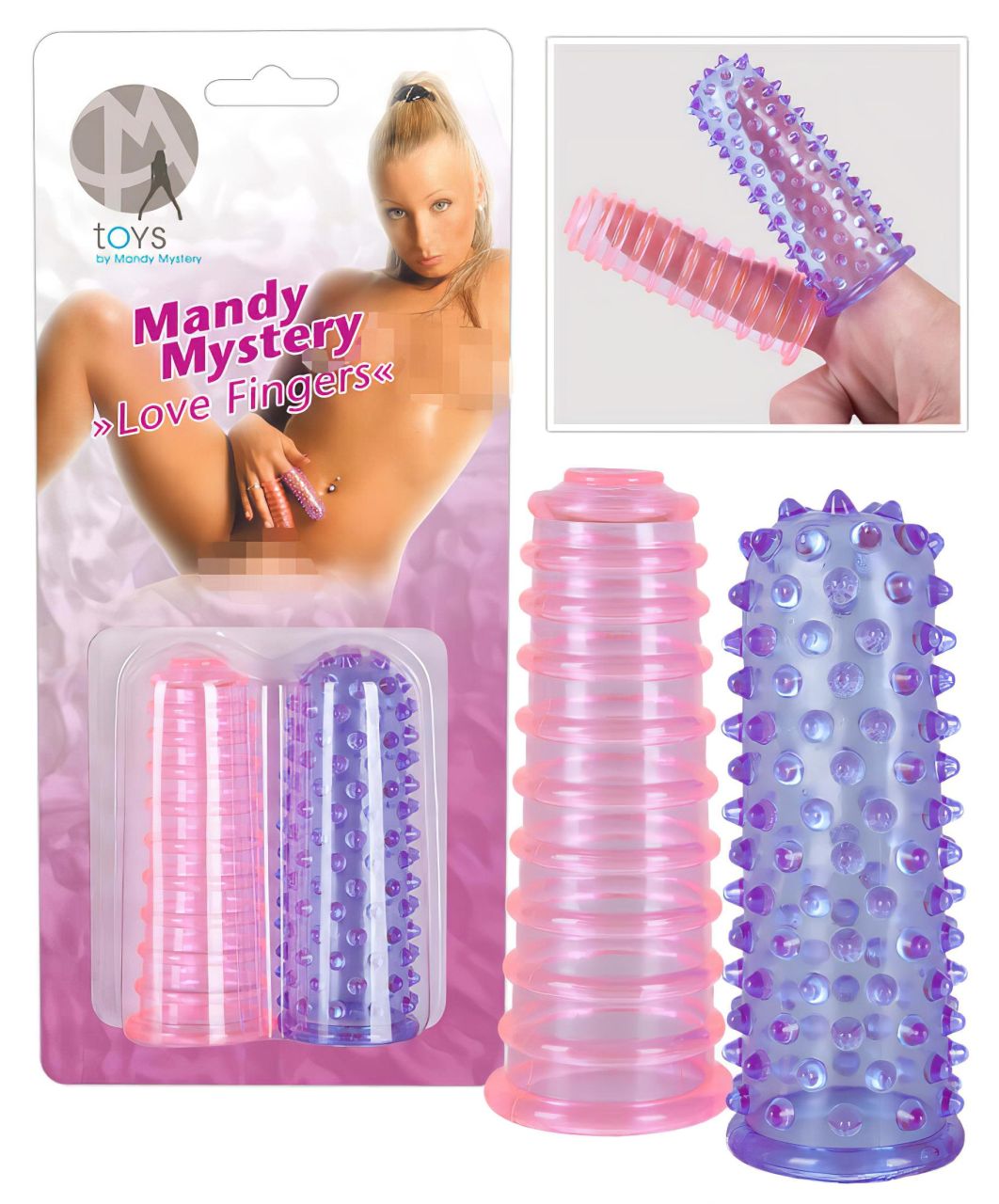 You2Toys Love Finger - ujjfeltét (2 db)