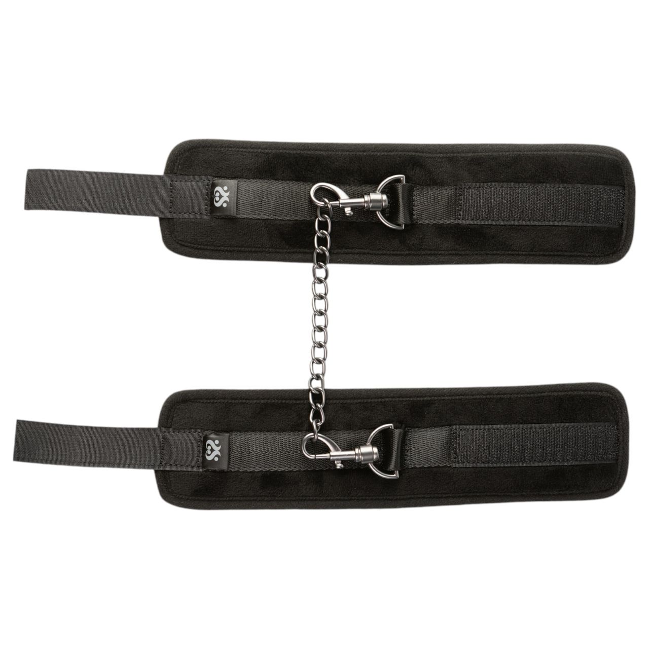 Sei Mio - erotikus bokabilincs bondage játékhoz (fekete) Sei Mio - erotikus bokabilincs bondage játékhoz (fekete)