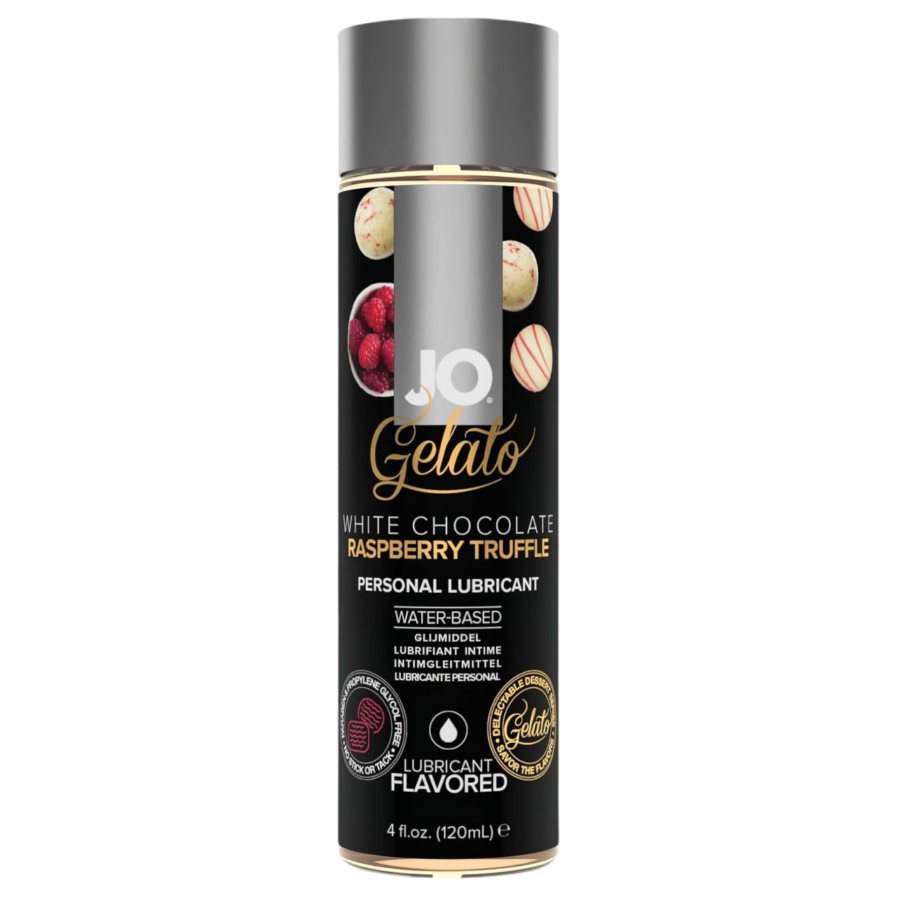 System JO fehér csoki-málna-trüffel - ehető síkosító (120 ml) System JO fehér csoki-málna-trüffel - ehető síkosító (120 ml)