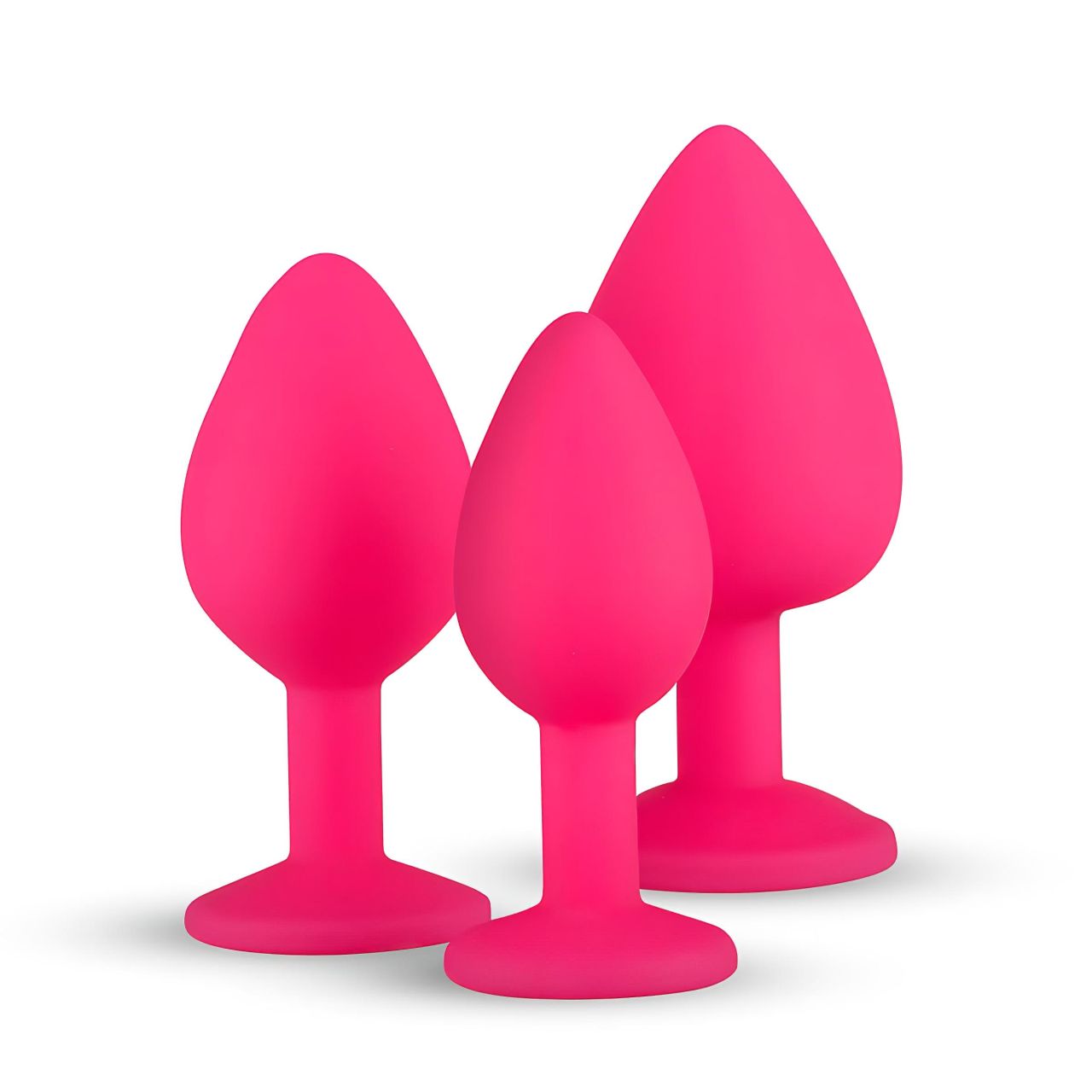 EasyToys Diamond - anál plug szett (pink)