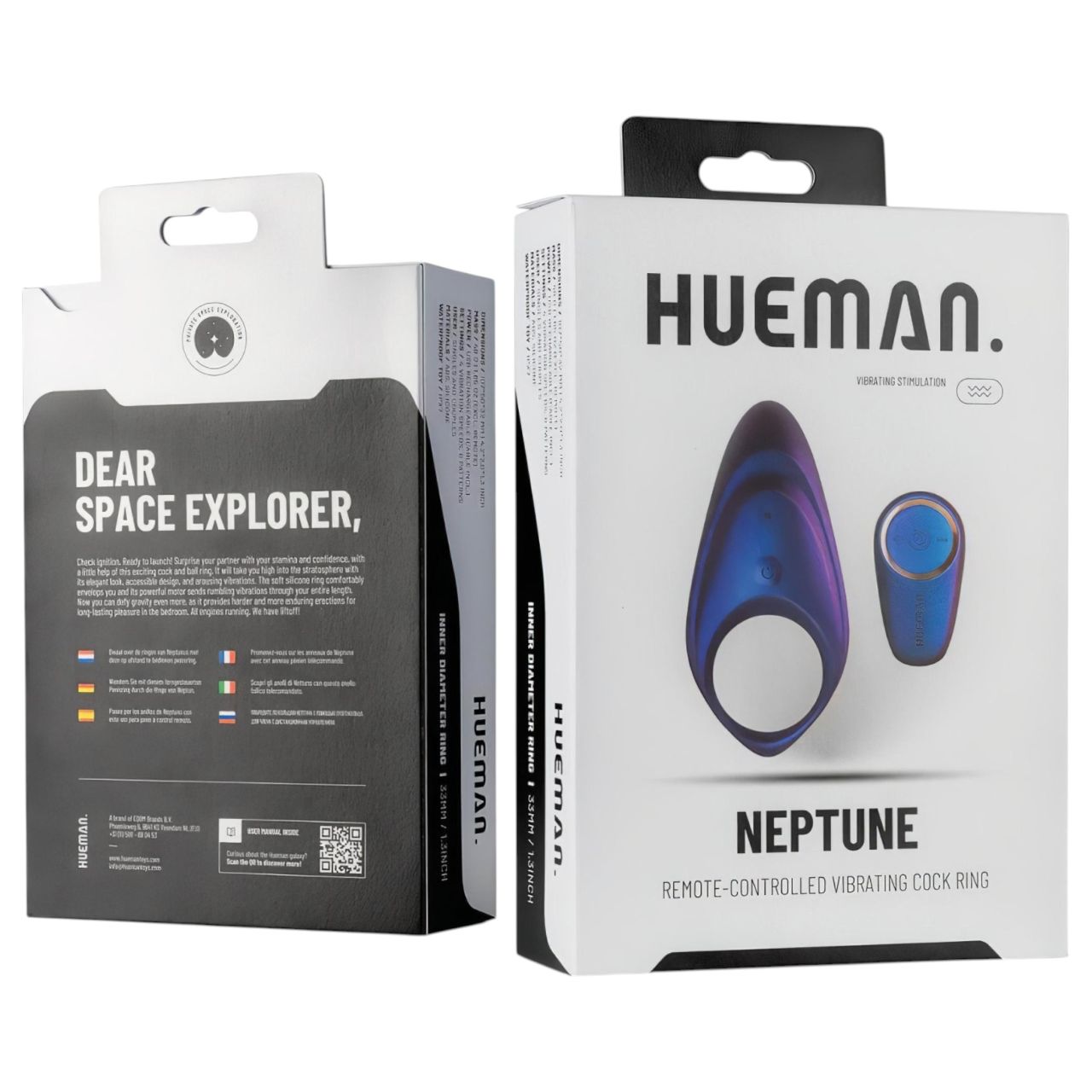 Hueman Neptune - vízálló vibrációs péniszgyűrű (lila) Hueman Neptune - vízálló vibrációs péniszgyűrű (lila)