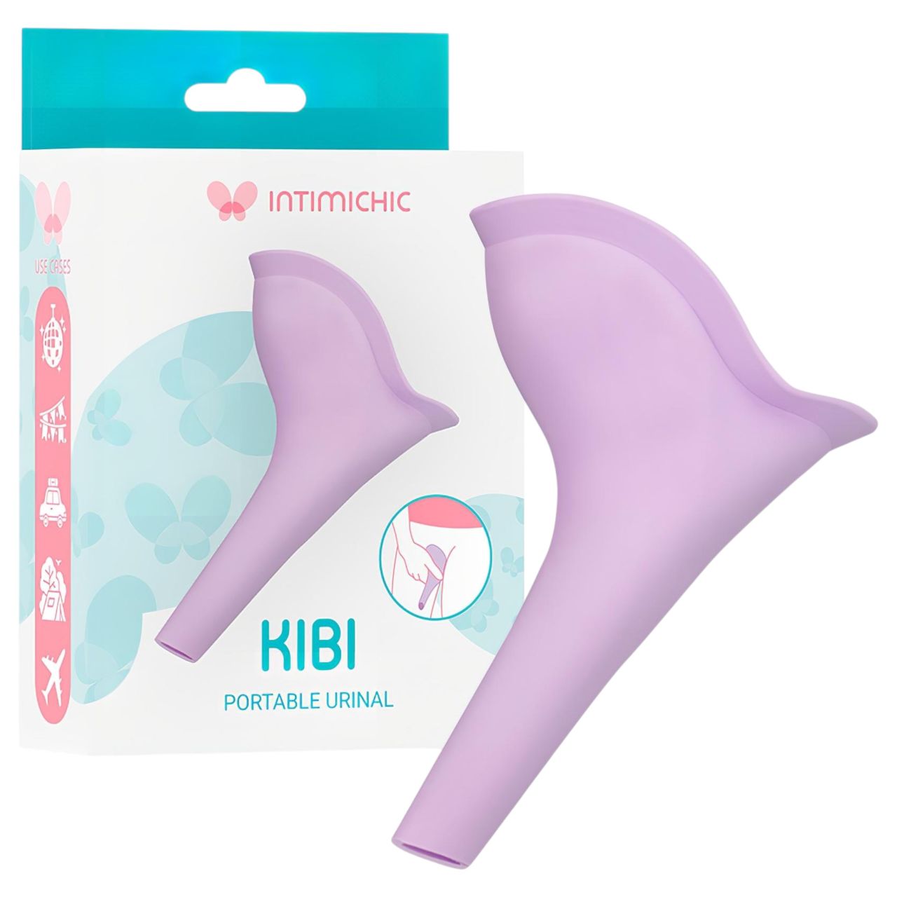 Intimichic Kibi - női pisilő tölcsér (lila) Intimichic Kibi - női pisilő tölcsér (lila)