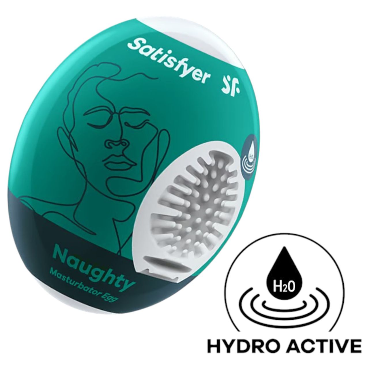 Satisfyer Egg Naughty - tojás maszturbátor (1 db) Satisfyer Egg Naughty - tojás maszturbátor (1 db)