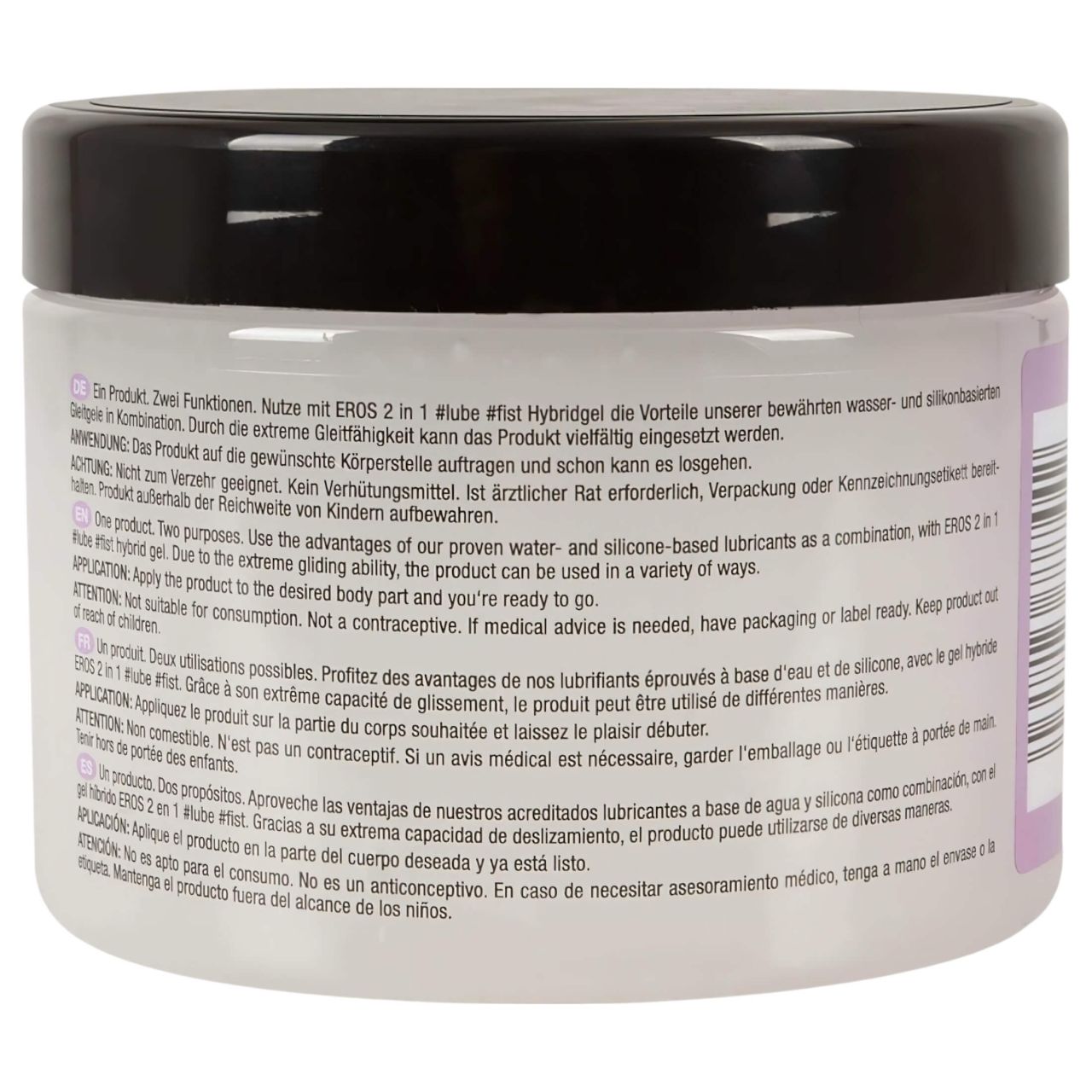 EROS 2in1 Lube & Fist - hibrid síkosító (500 ml)